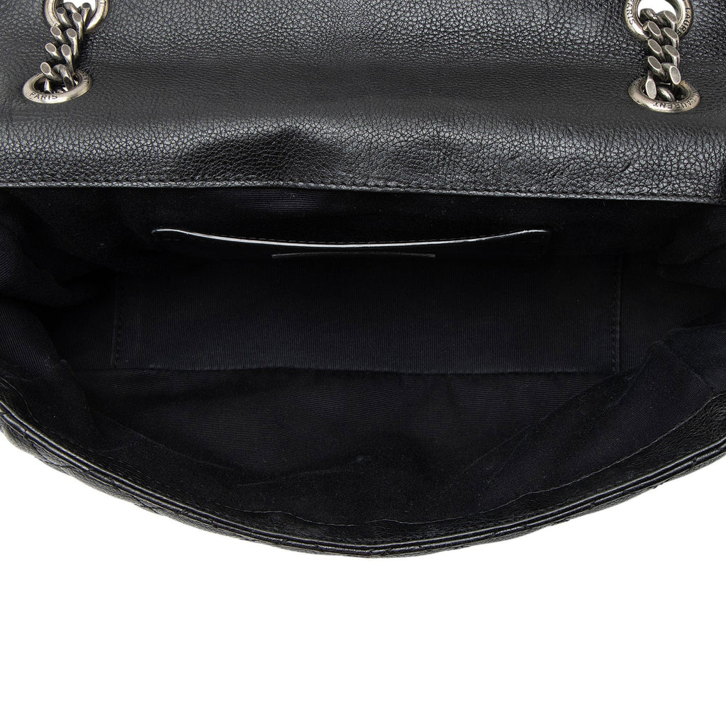 Saint Laurent Mixed Matelasse Calfskin Monogram Soft Medium Shoulder Bag