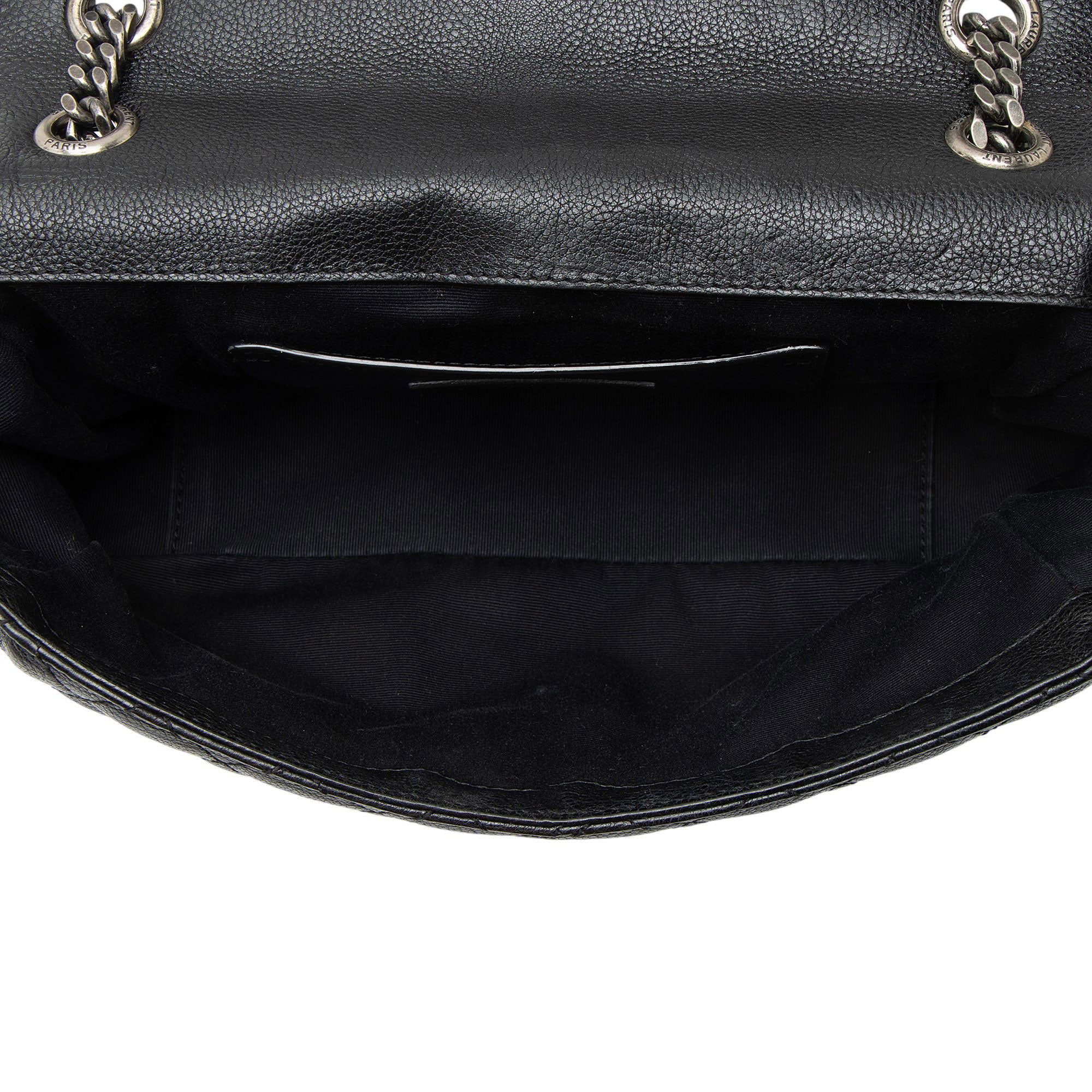 Saint Laurent Mixed Matelasse Calfskin Monogram Soft Medium Shoulder Bag