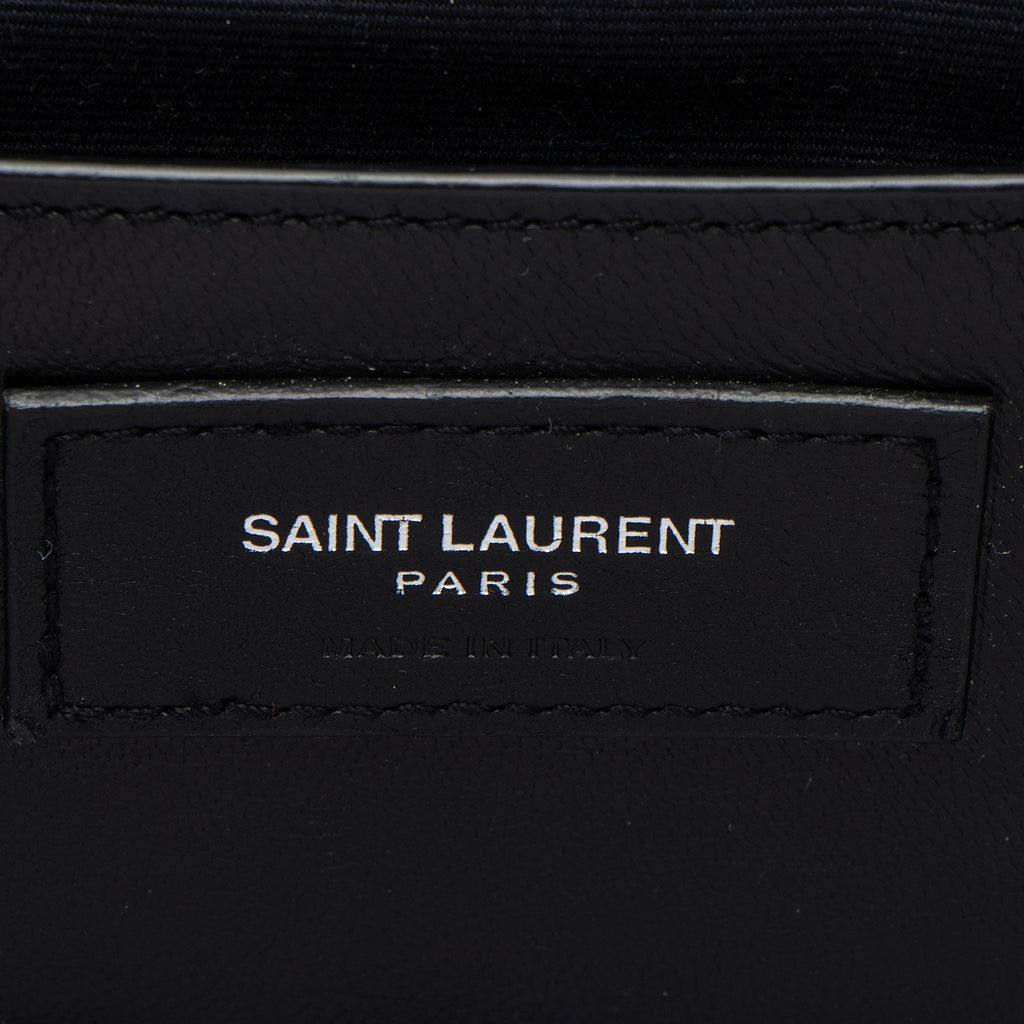 Saint Laurent Mixed Matelasse Calfskin Monogram Soft Medium Shoulder Bag