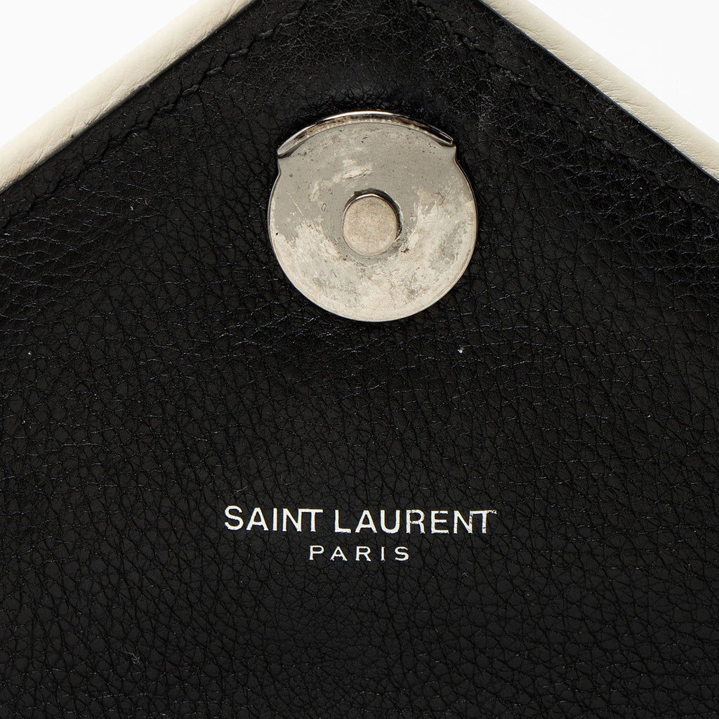 Saint Laurent Mixed Matelasse Calfskin Monogram Soft Medium Shoulder Bag