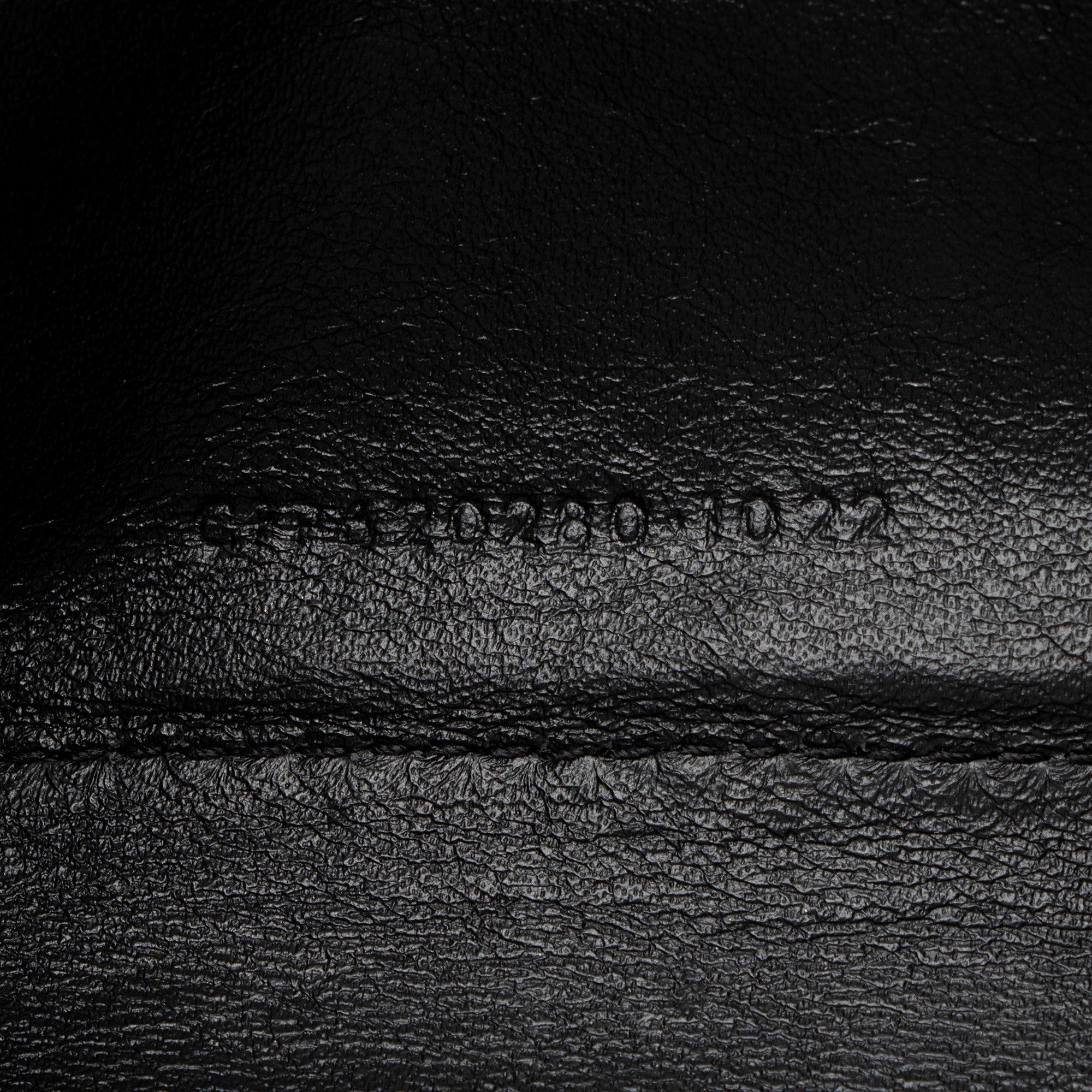 Saint Laurent Mixed Matelasse Grain de Poudre Monogram Chain Wallet