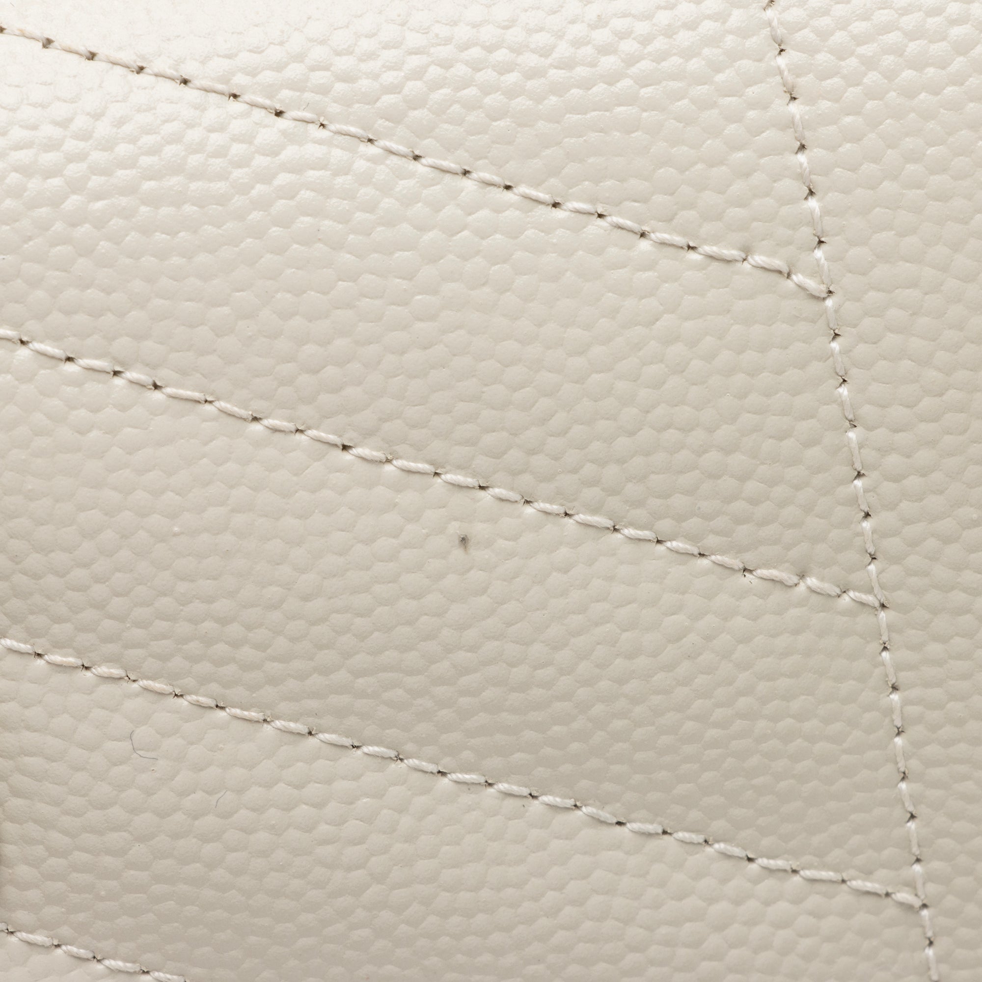 Saint Laurent Mixed Matelasse Grain de Poudre Monogram Envelope Pouch (SHF-23933)