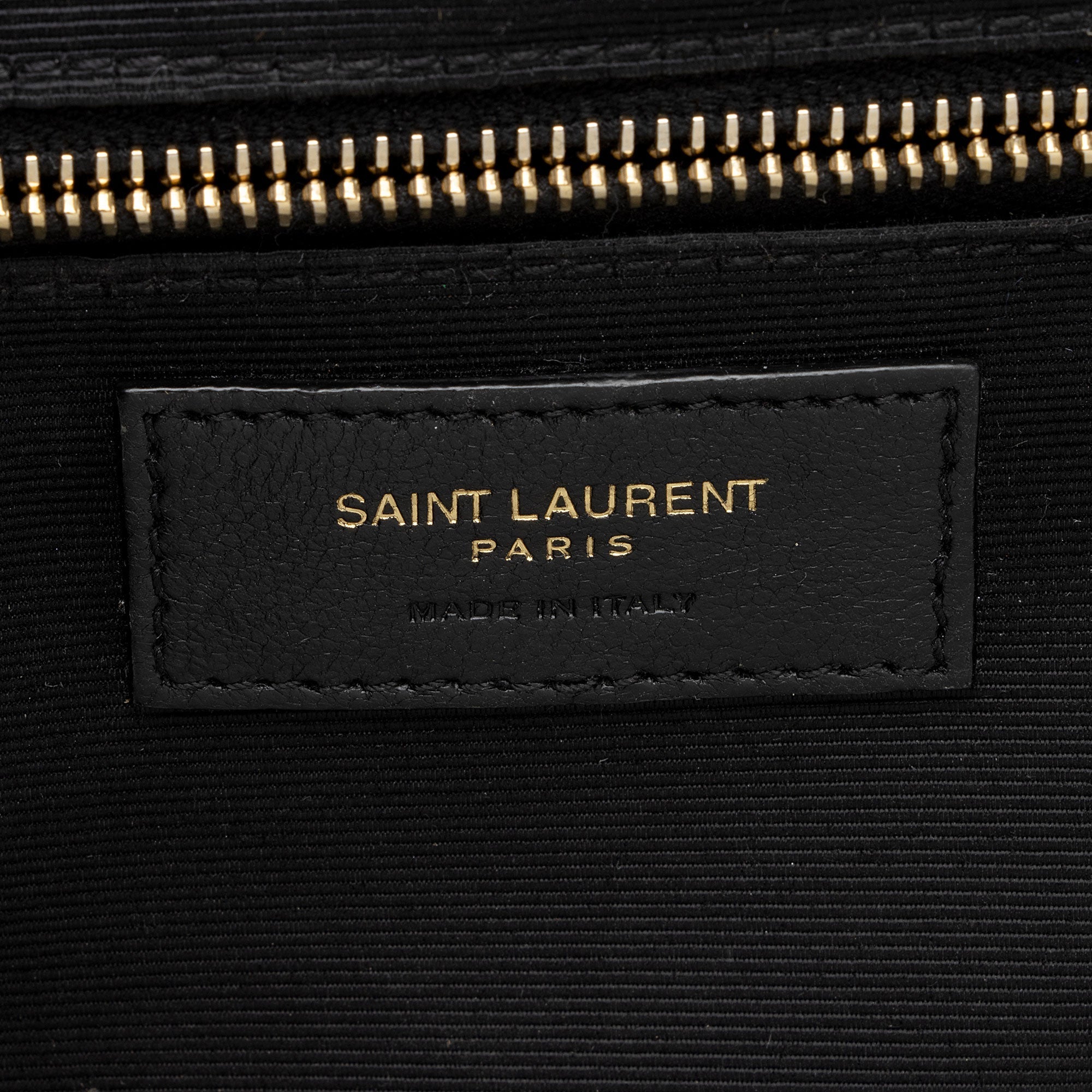 Saint Laurent Mixed Matelasse Grain de Poudre Monogram Large Envelope Bag (SHF-bhZZVe)