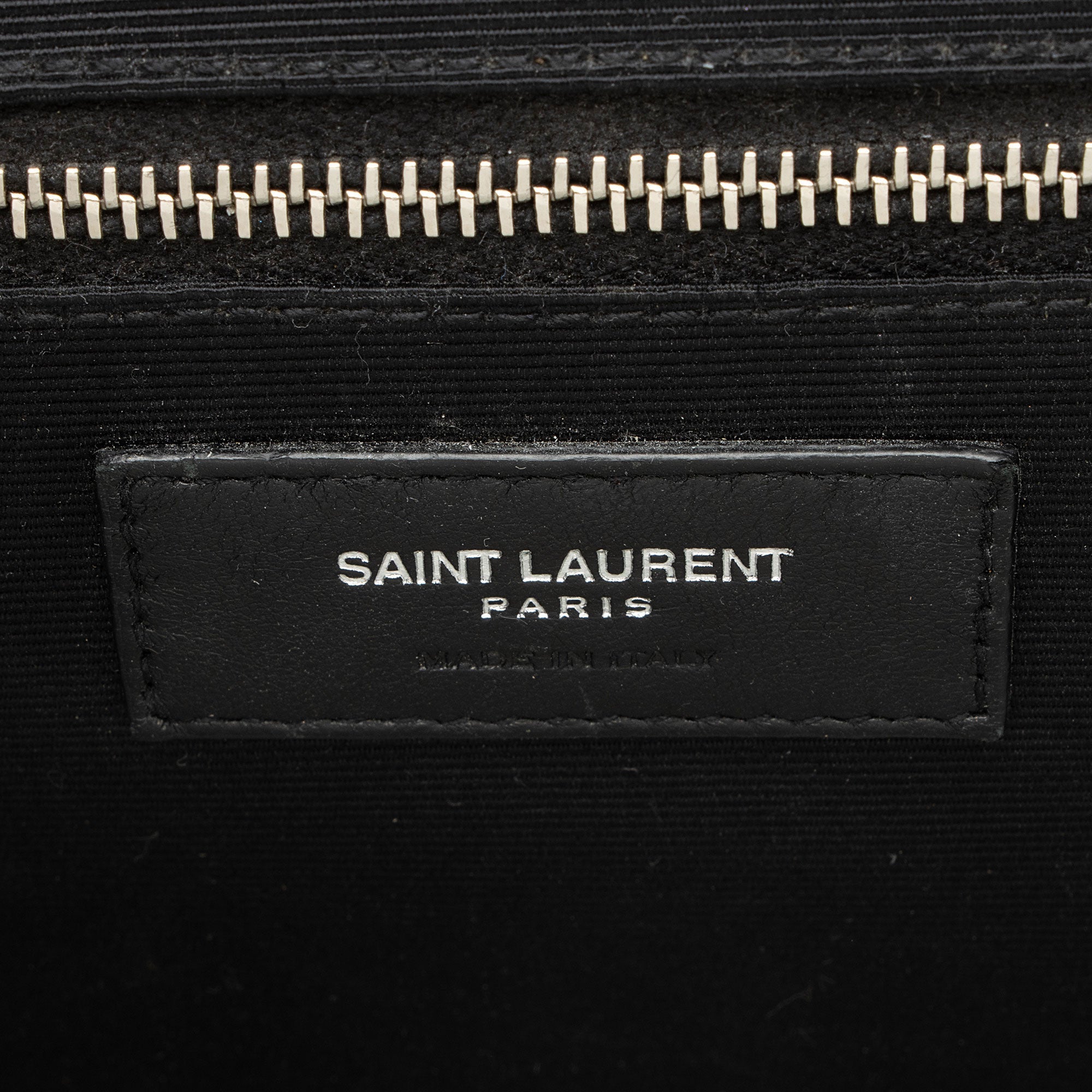 Saint Laurent Mixed Matelasse Grain de Poudre Monogram Large Shoulder Bag