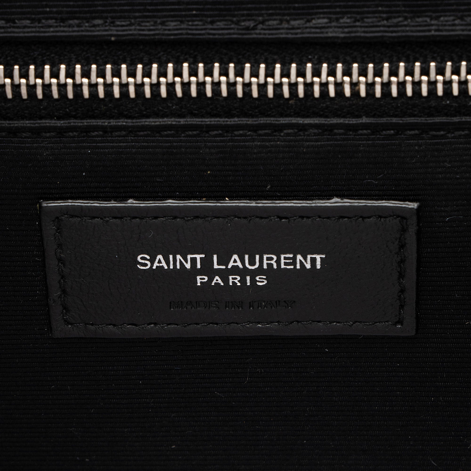 Saint Laurent Mixed Matelasse Grain de Poudre Monogram Large Shoulder Bag