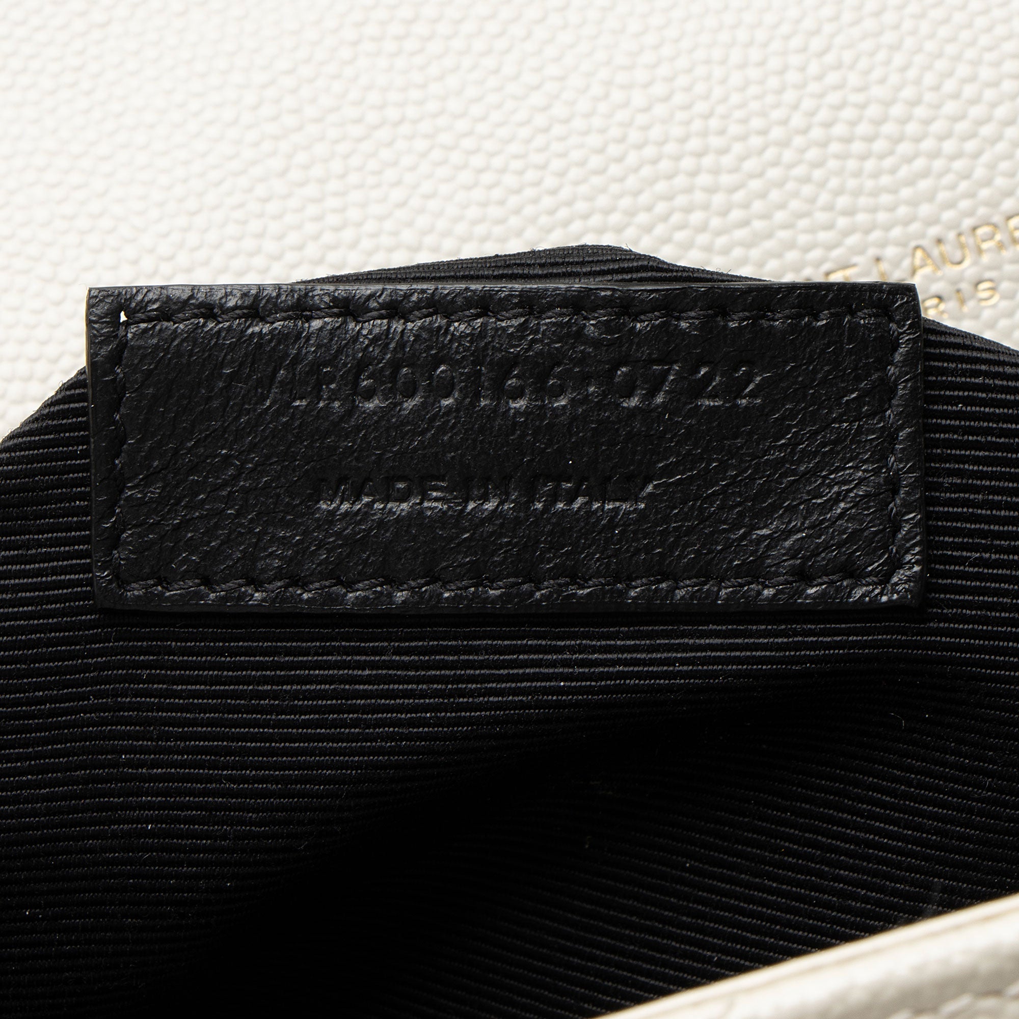 Saint Laurent Mixed Matelasse Grain de Poudre Monogram Large Shoulder Bag