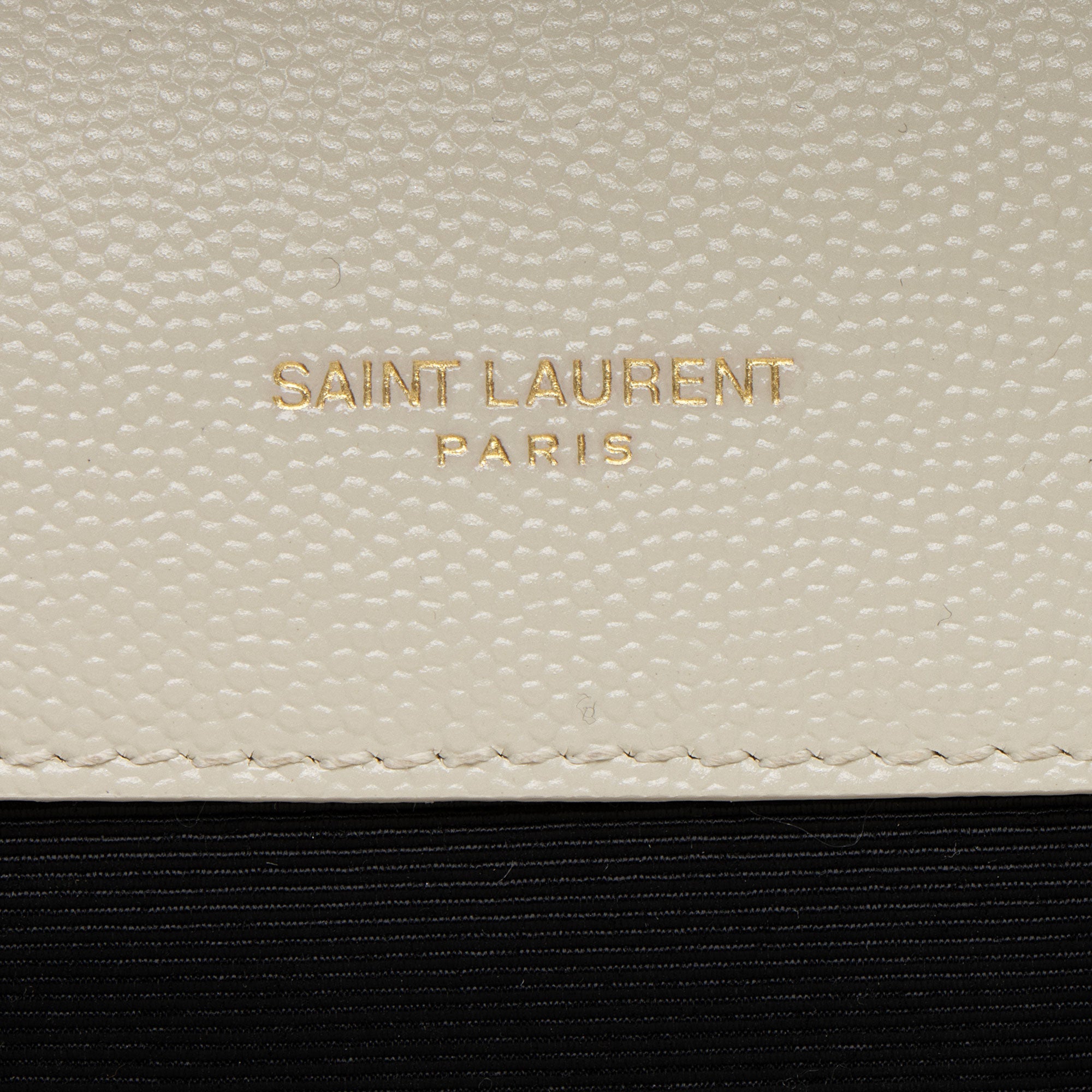 Saint Laurent Mixed Matelasse Grain de Poudre Monogram Large Shoulder Bag