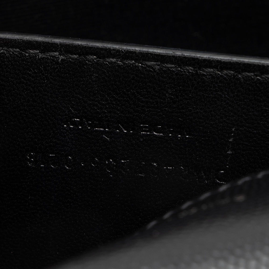Saint Laurent Mixed Matelasse Grain de Poudre Monogram Medium Shoulder Bag (SHF-23369)