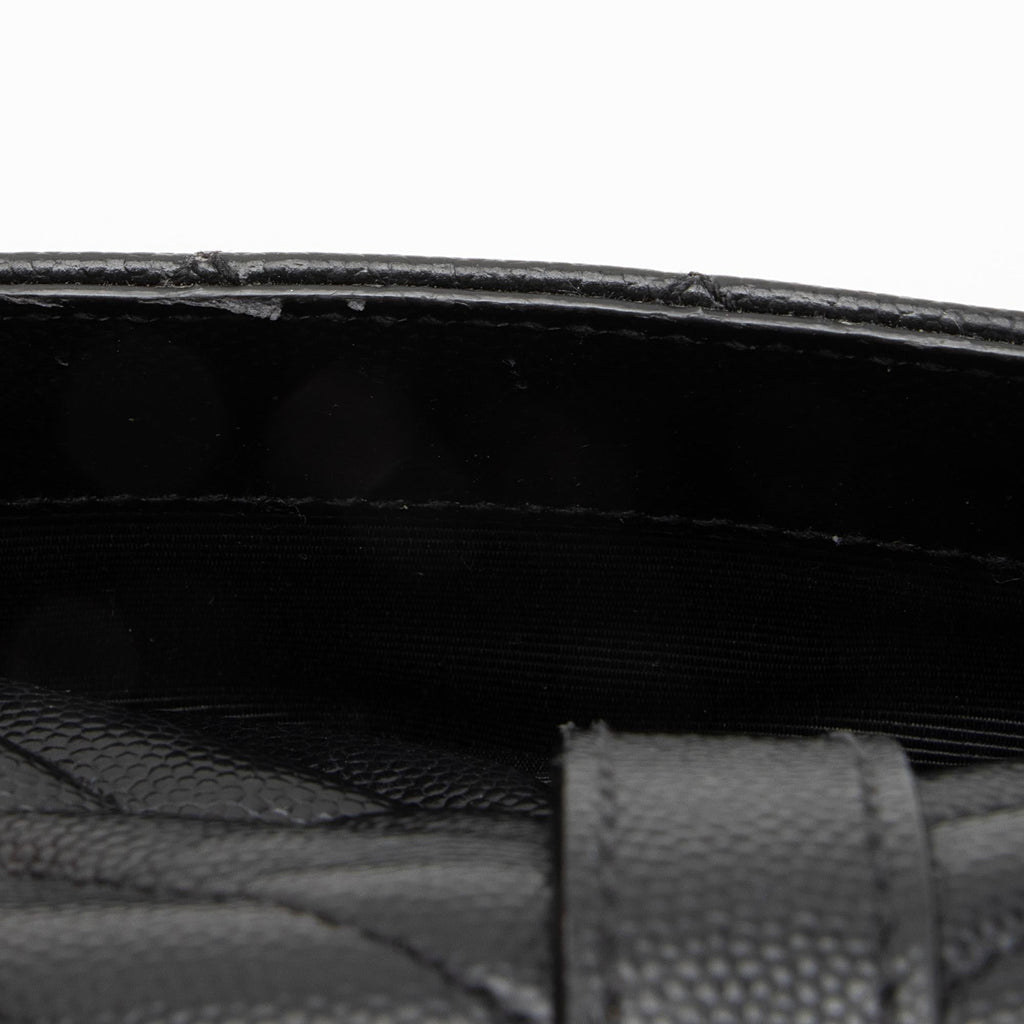 Saint Laurent Mixed Matelasse Grain de Poudre Monogram Medium Shoulder Bag (SHF-23369)