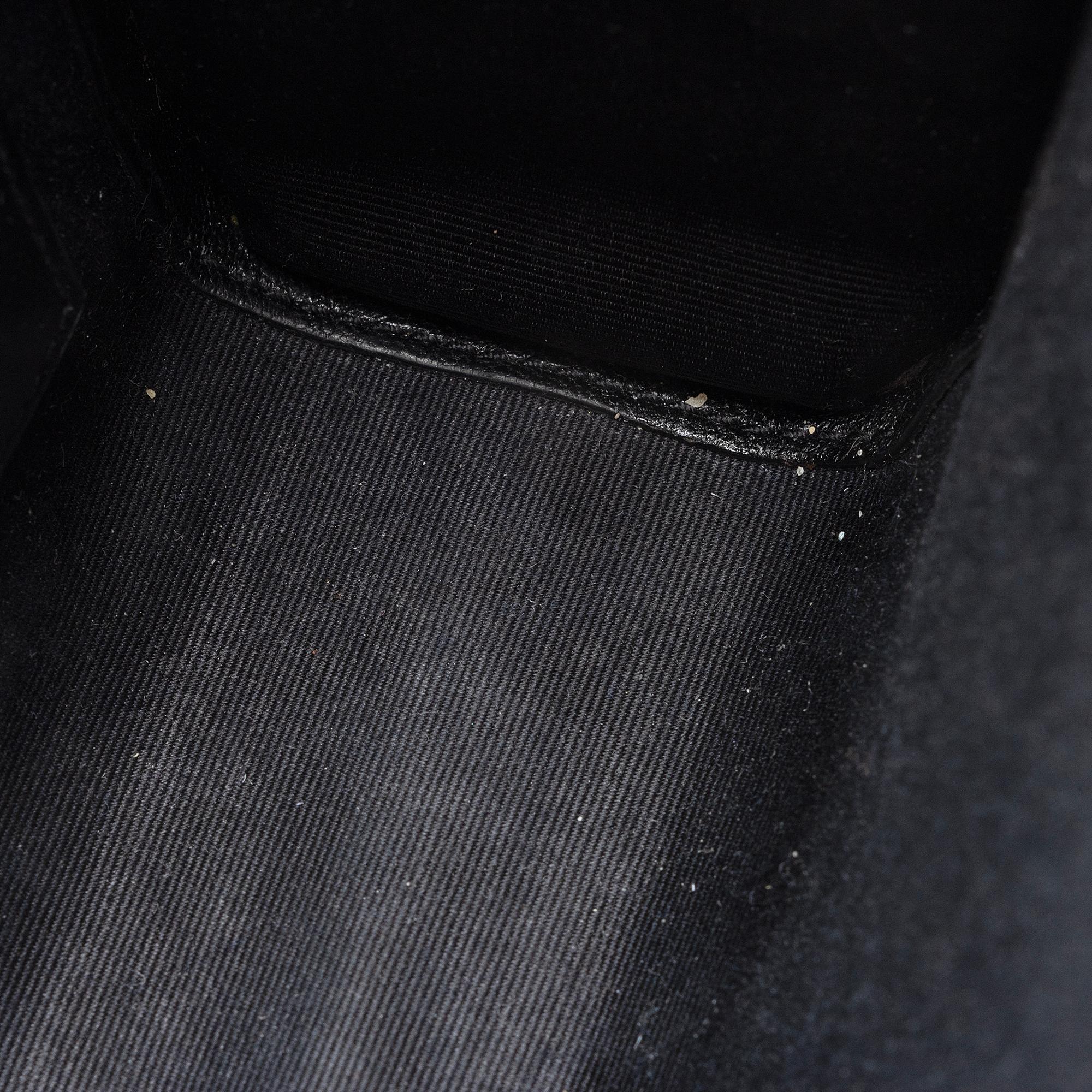 Saint Laurent Mixed Matelasse Grain de Poudre Monogram Medium Shoulder Bag (SHF-xBAr0v)