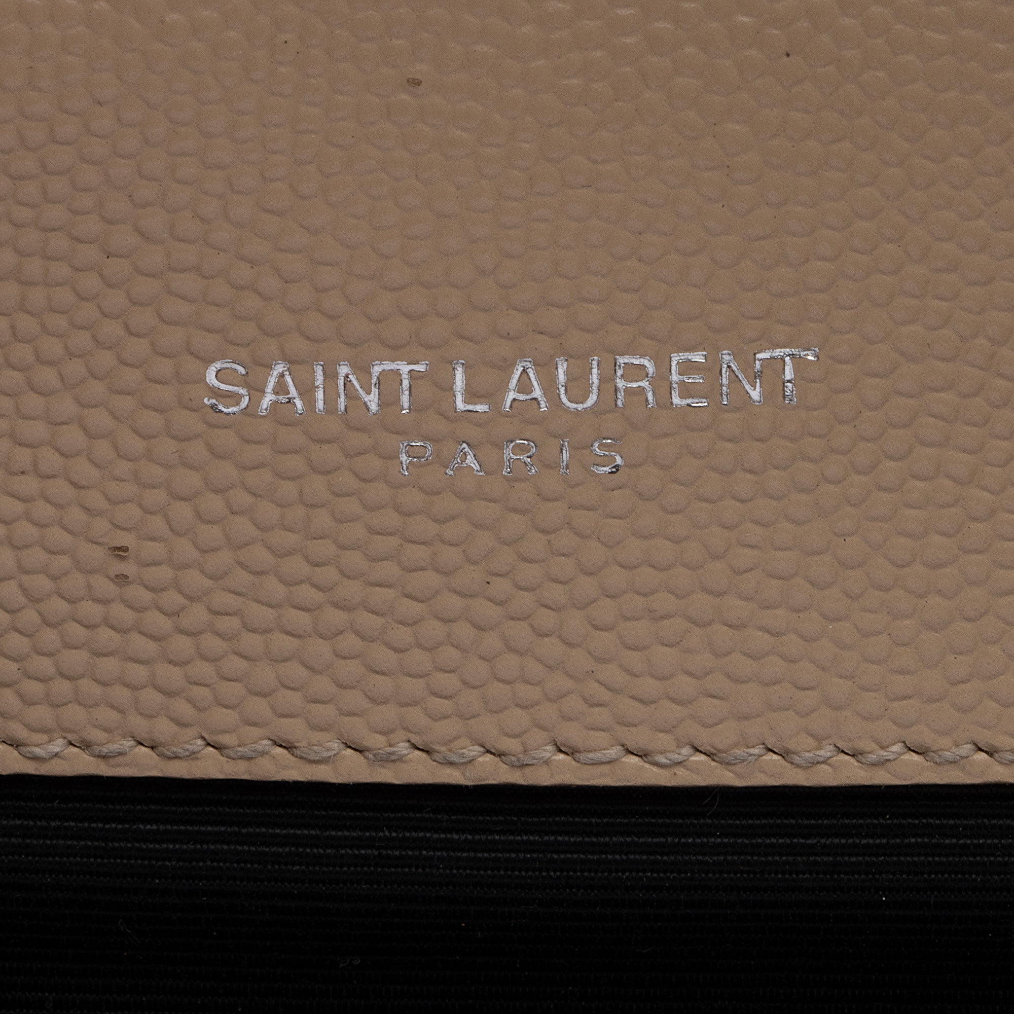 Saint Laurent Mixed Matelasse Grain de Poudre Monogram Medium Shoulder Bag (SHF-AvP2UF)