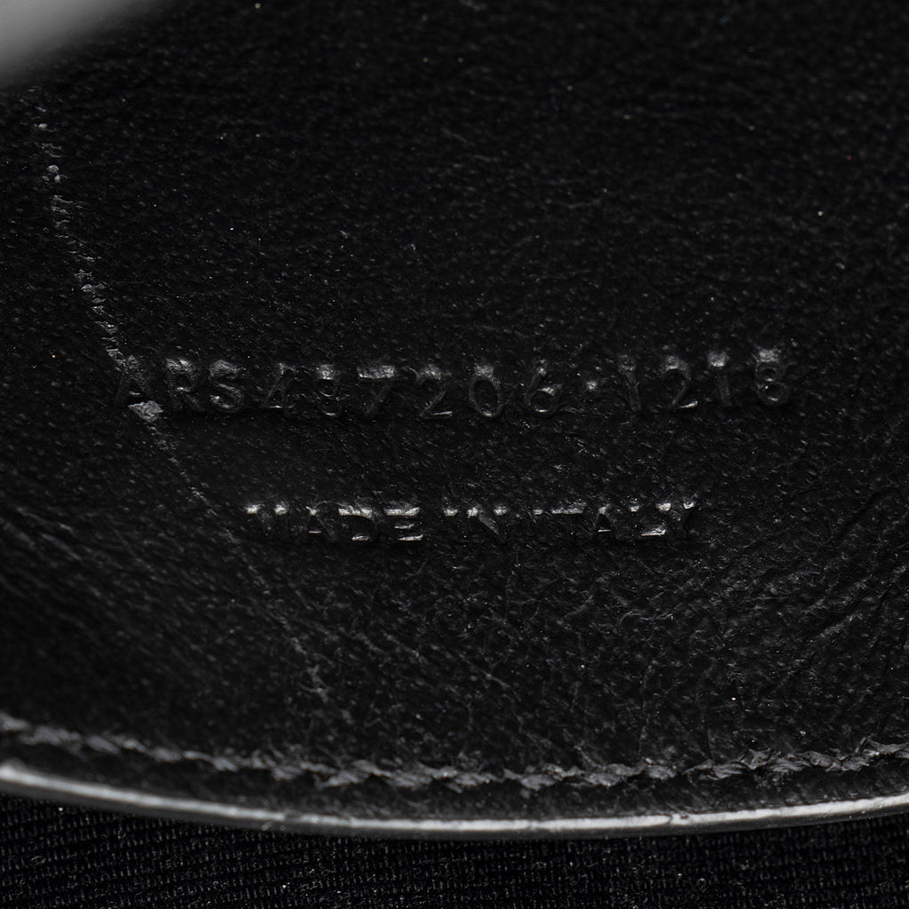 Saint Laurent Mixed Matelasse Grain de Poudre Monogram Medium Shoulder Bag (SHF-nFM7Cy)