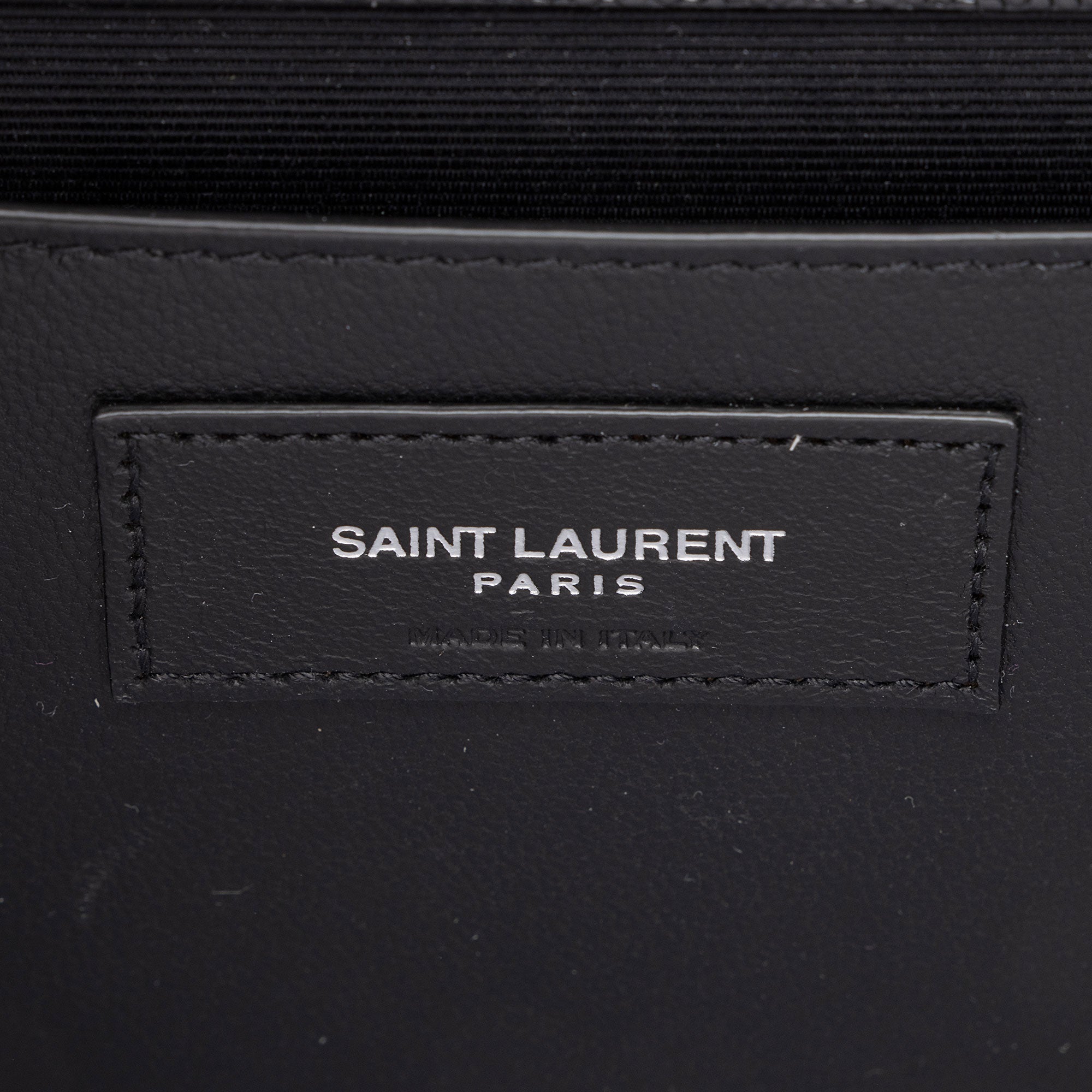 Saint Laurent Mixed Matelasse Grain de Poudre Monogram Medium Shoulder Bag (SHF-RgW8Jm)