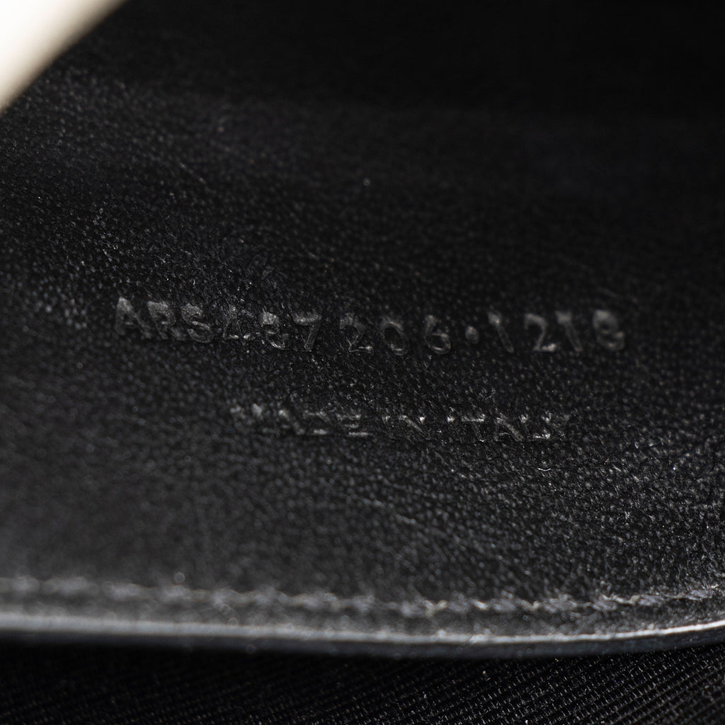 Saint Laurent Mixed Matelasse Grain de Poudre Monogram Medium Shoulder Bag (SHF-zIEuMS)