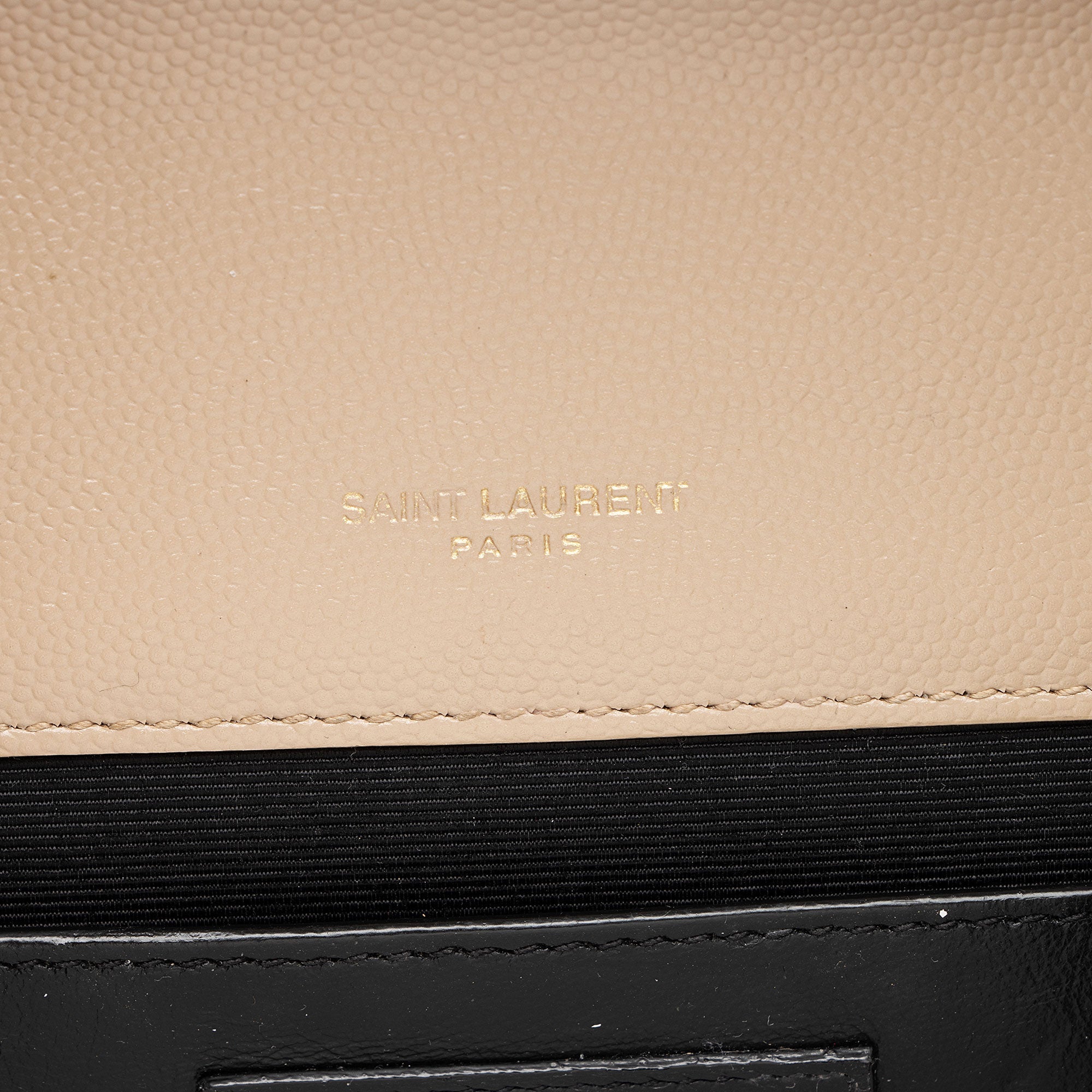 Saint Laurent Mixed Matelasse Grain de Poudre Monogram Medium Shoulder Bag (SHF-G2A0mE)