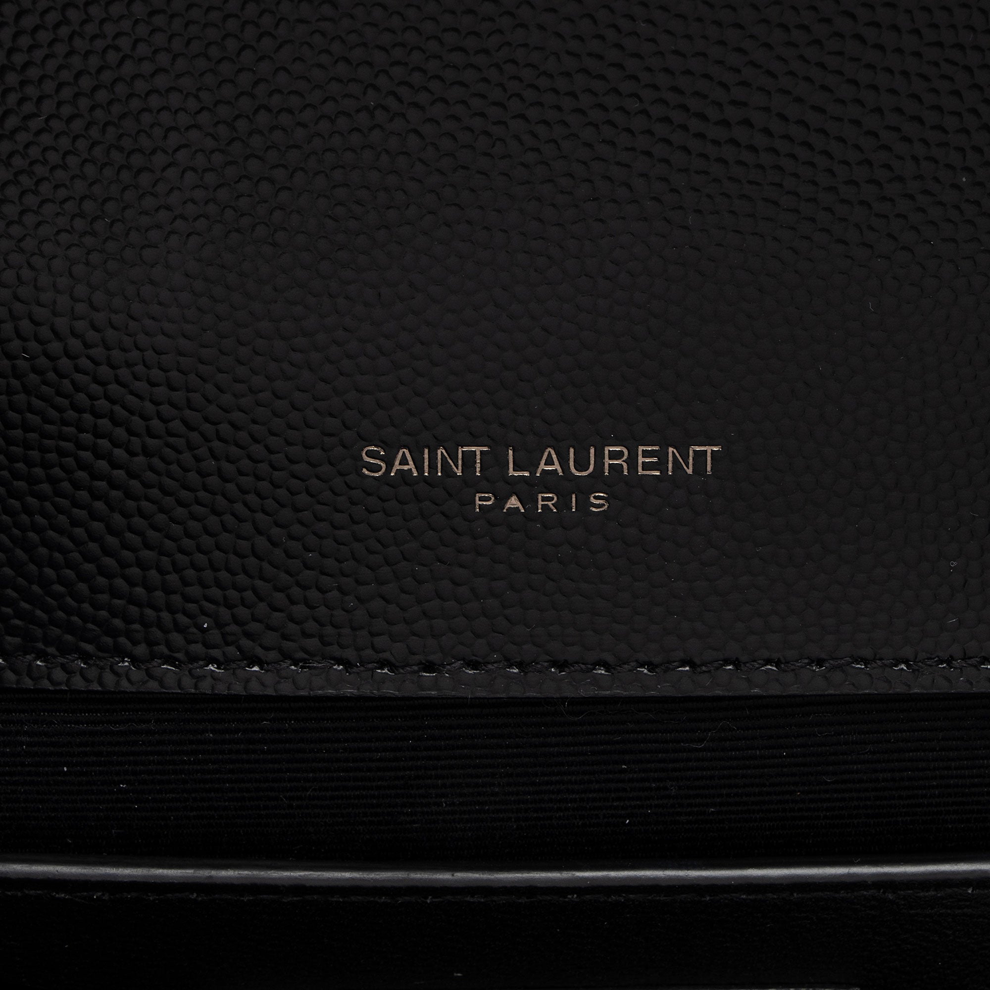 Saint Laurent Mixed Matelasse Grain de Poudre Monogram Medium Shoulder Bag (SHF-bY2Urd)