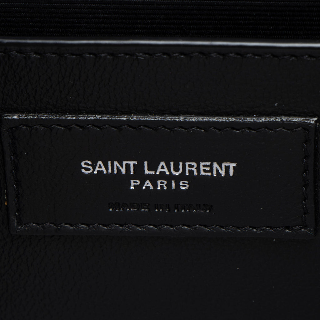 Saint Laurent Mixed Matelasse Grain de Poudre Monogram Medium Shoulder Bag