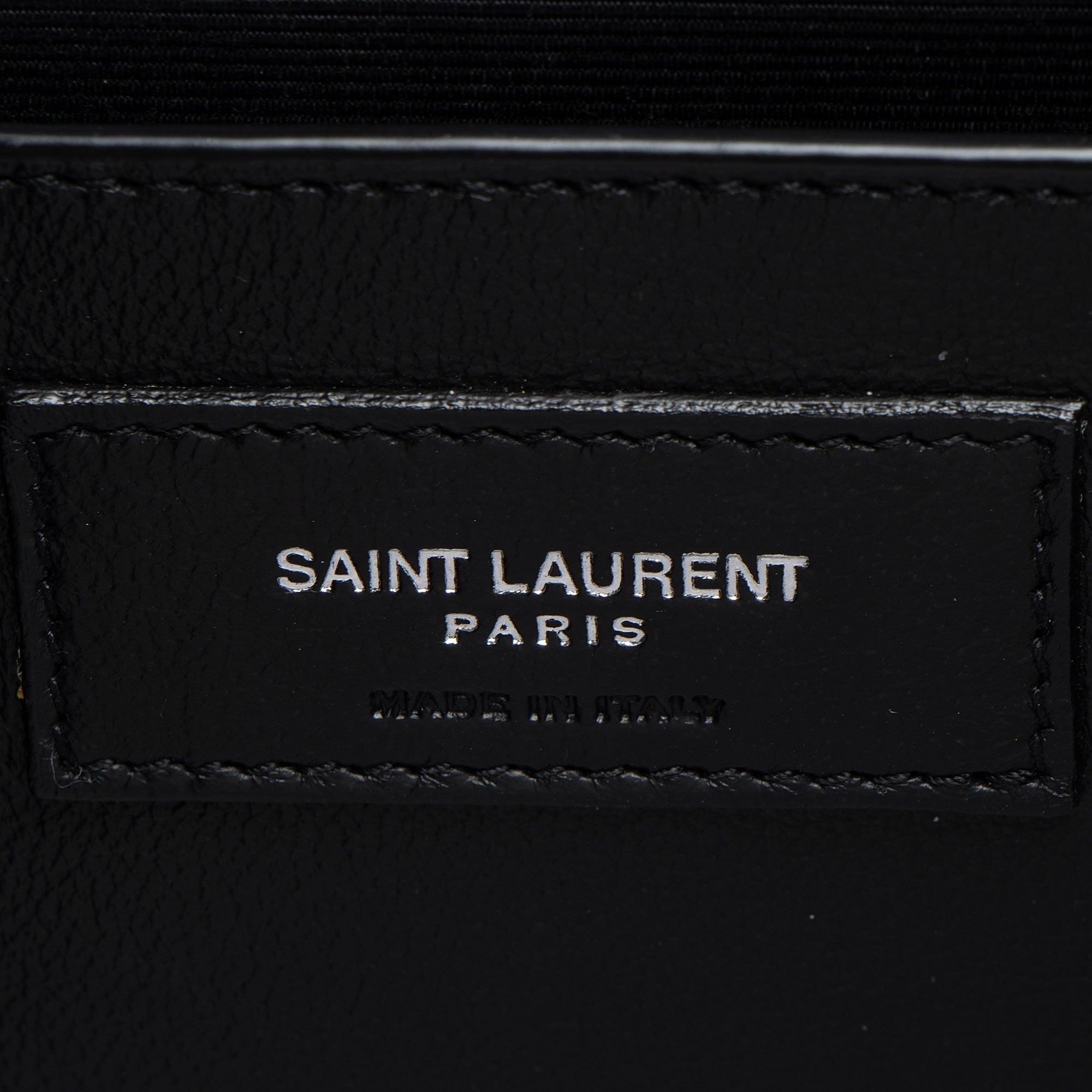 Saint Laurent Mixed Matelasse Grain de Poudre Monogram Medium Shoulder Bag