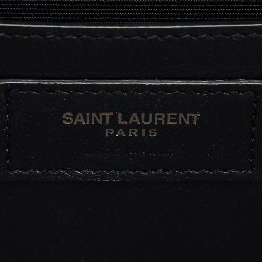 Saint Laurent Mixed Matelasse Grain de Poudre Monogram Medium Shoulder Bag