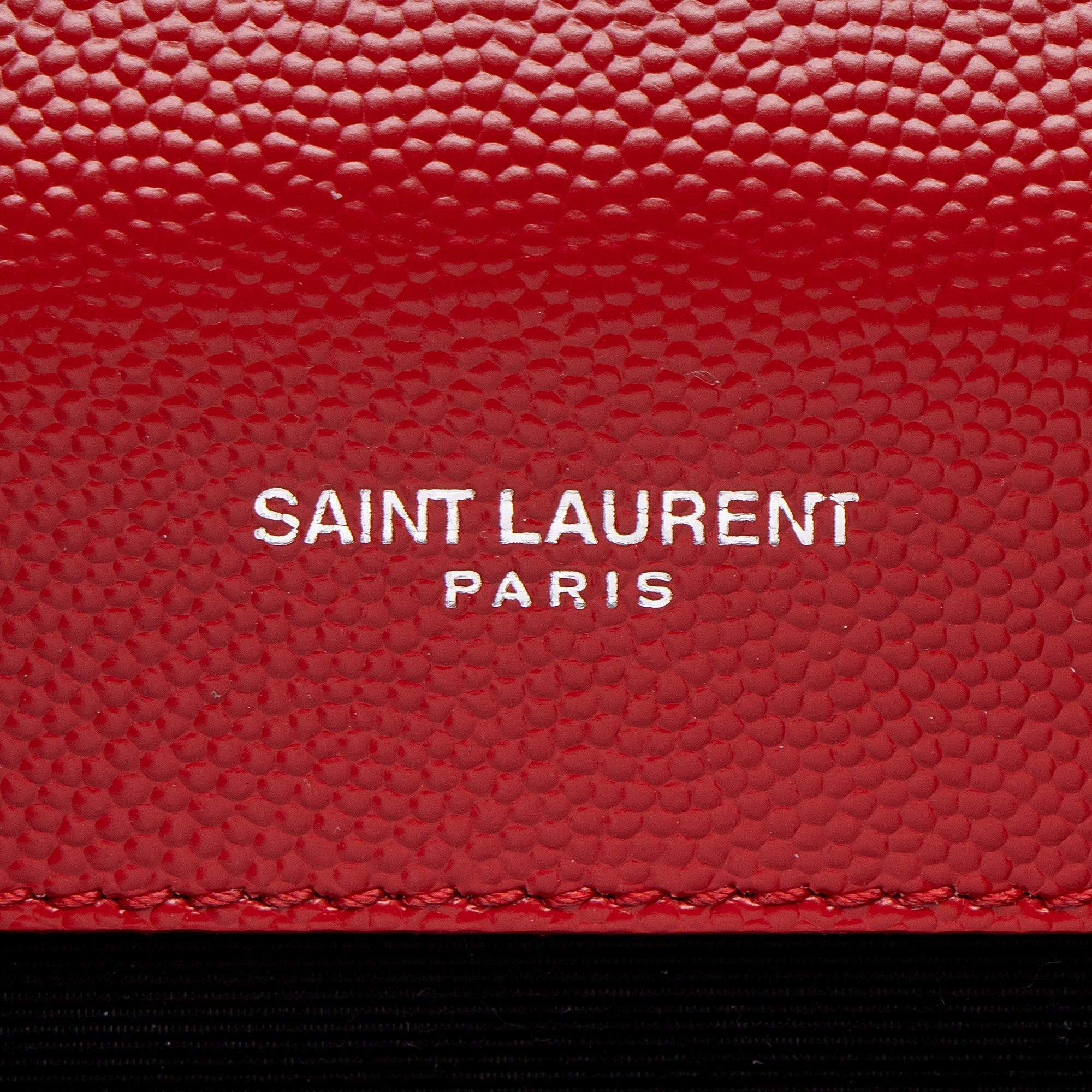 Saint Laurent Mixed Matelasse Grain de Poudre Monogram Medium Shoulder Bag