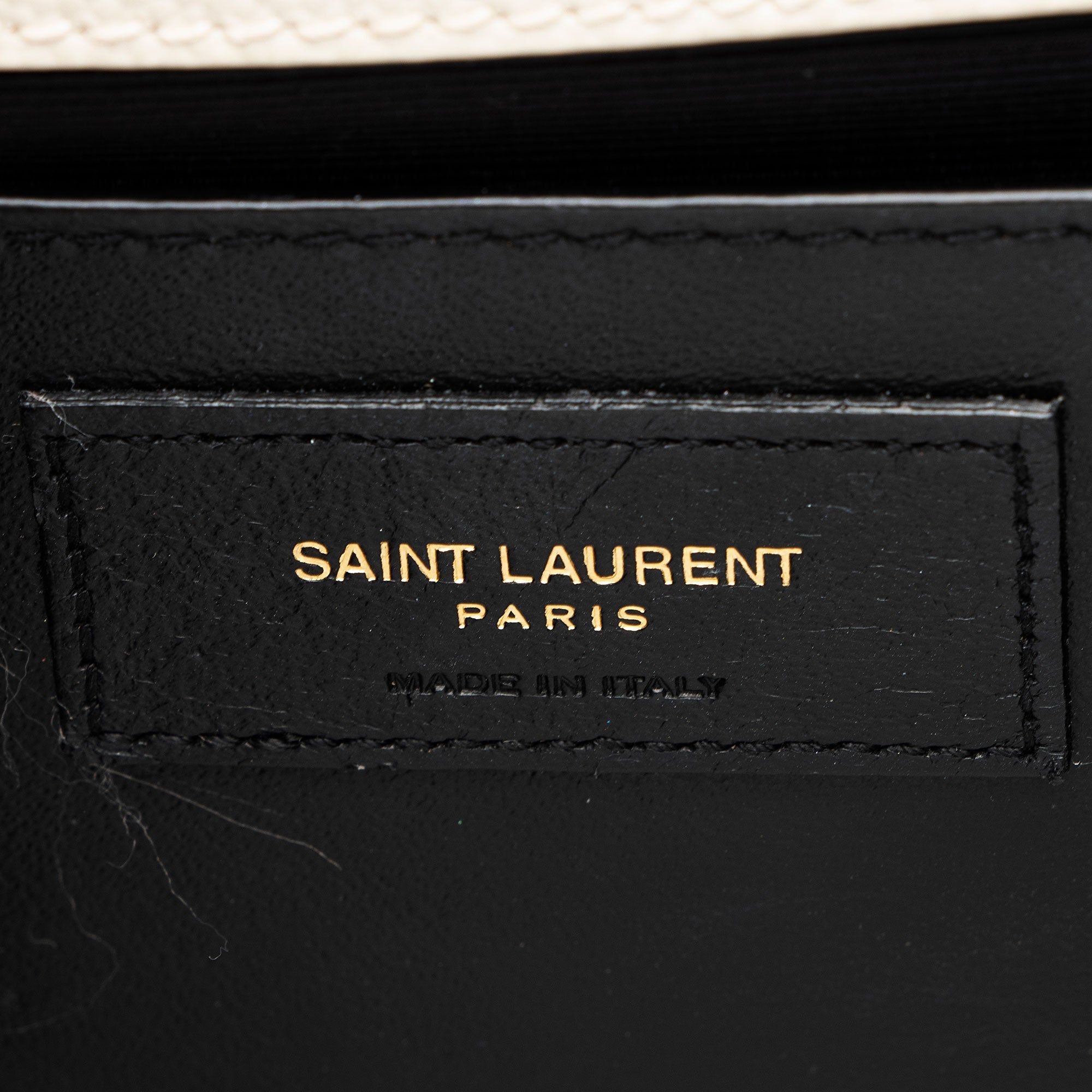 Saint Laurent Mixed Matelasse Grain de Poudre Monogram Medium Shoulder Bag