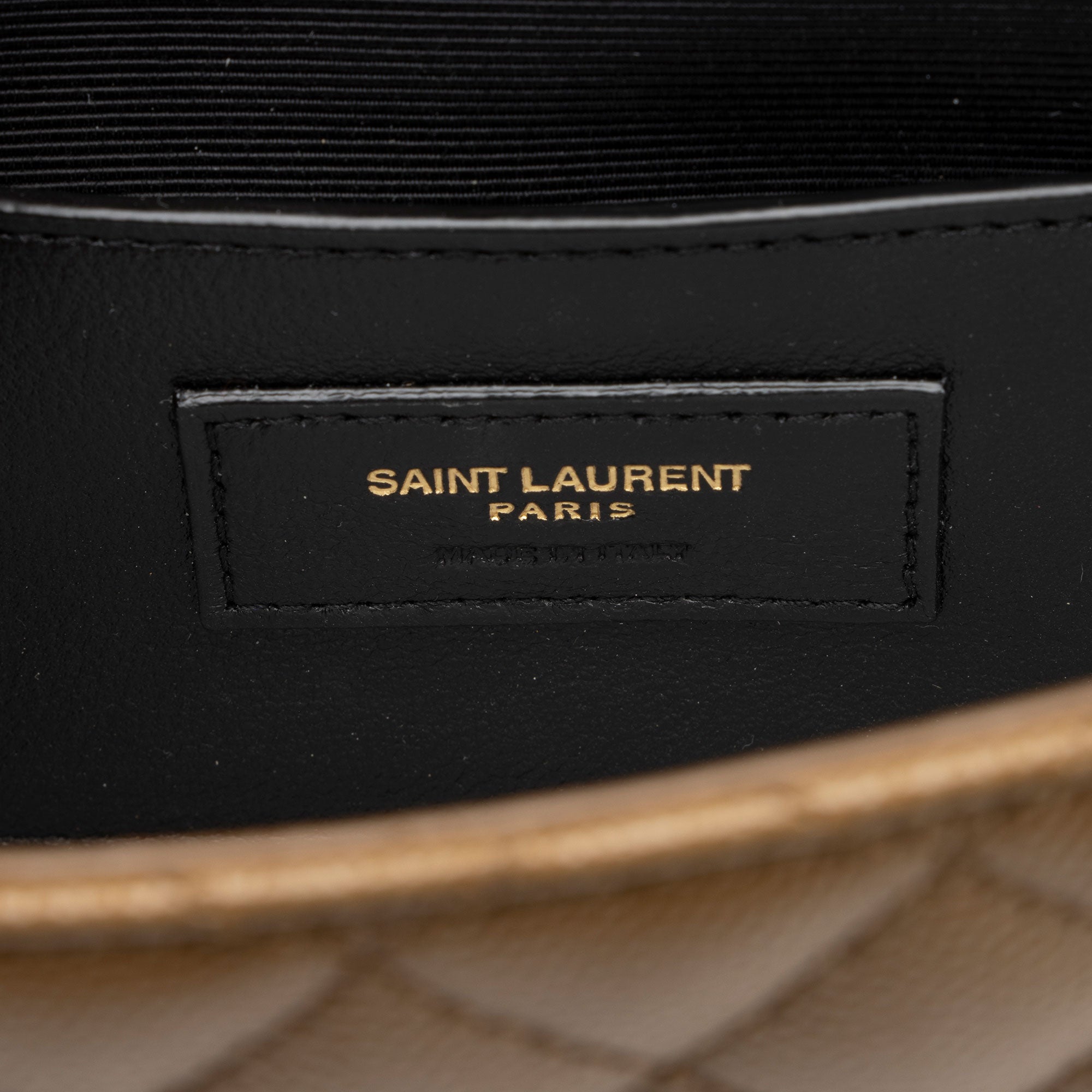Saint Laurent Mixed Matelasse Grain de Poudre Monogram Small Shoulder Bag (SHF-mgzvyO)