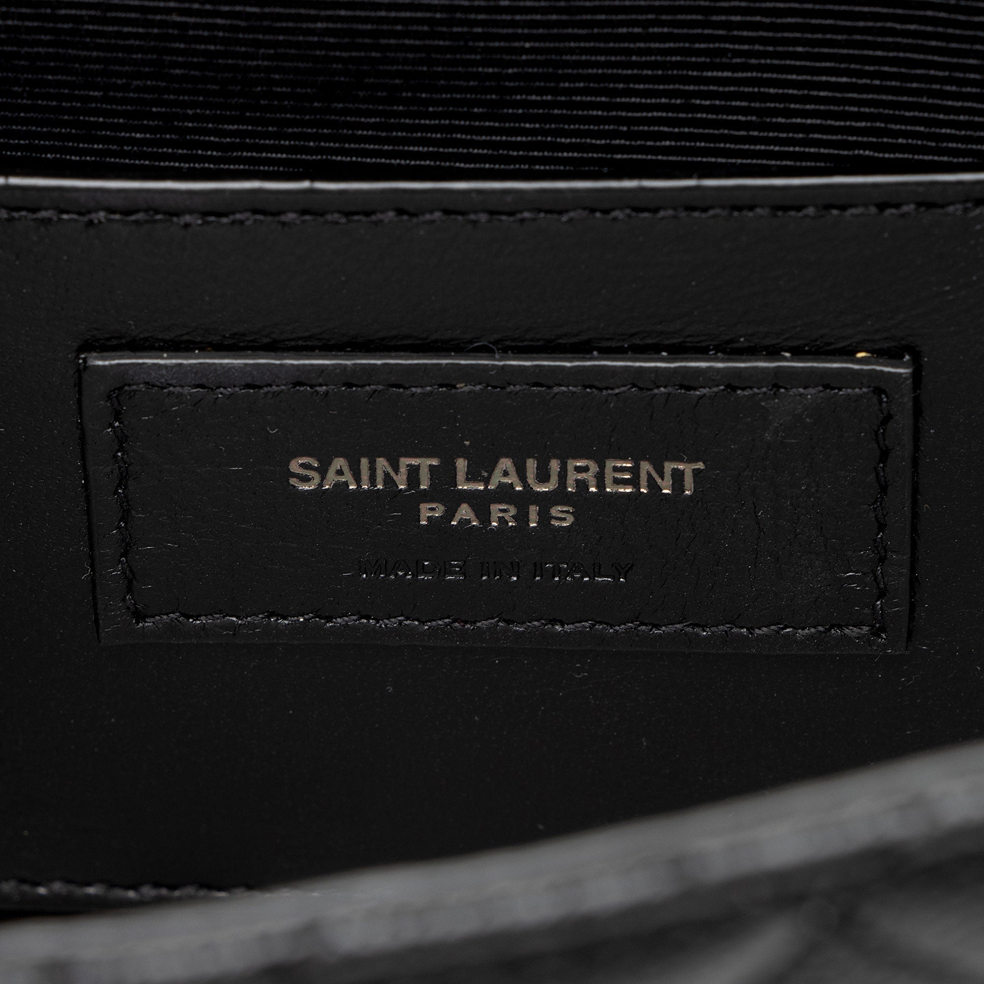 Saint Laurent Mixed Matelasse Grain de Poudre Monogram Small Shoulder Bag