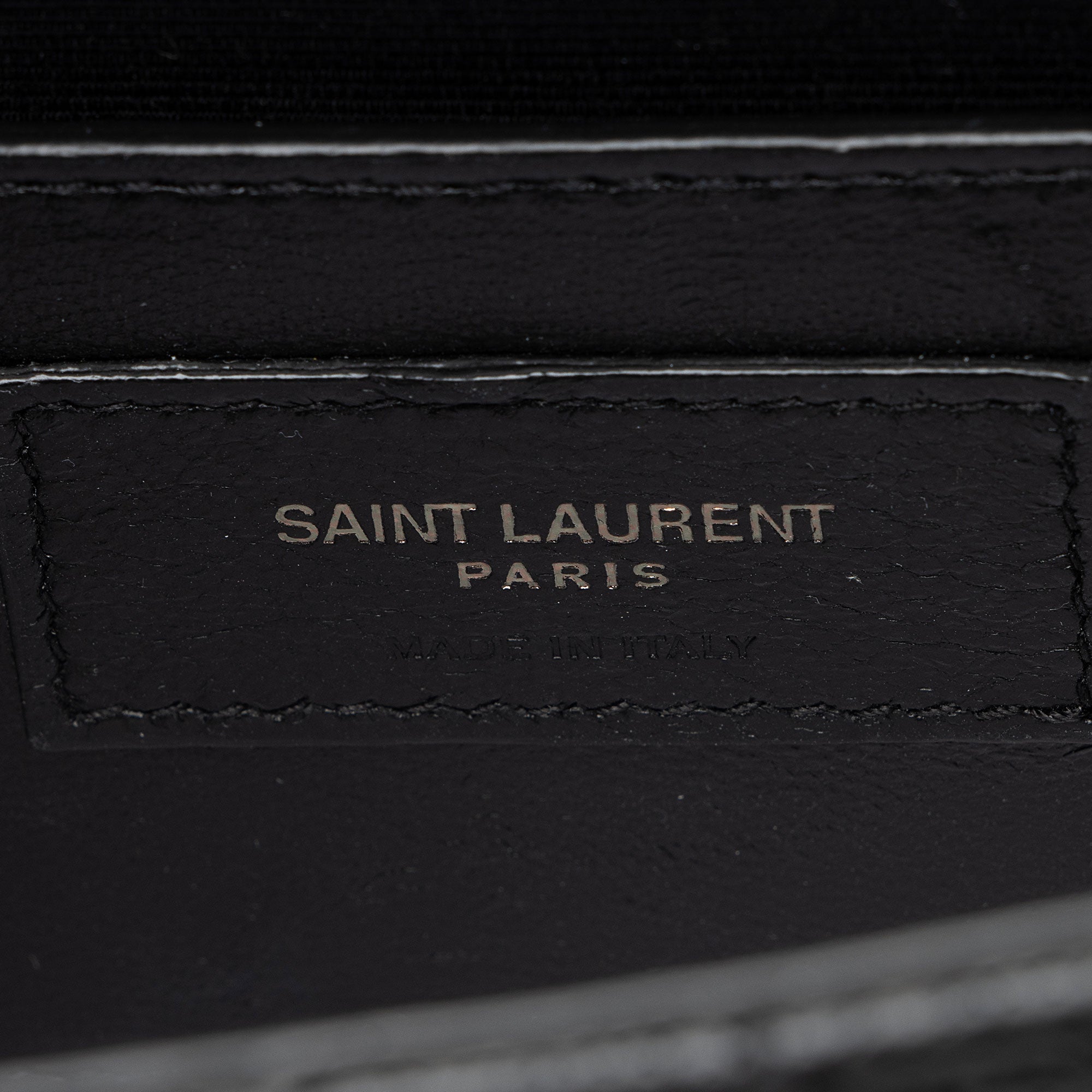 Saint Laurent Mixed Matelasse Grain de Poudre Monogram Small Shoulder Bag