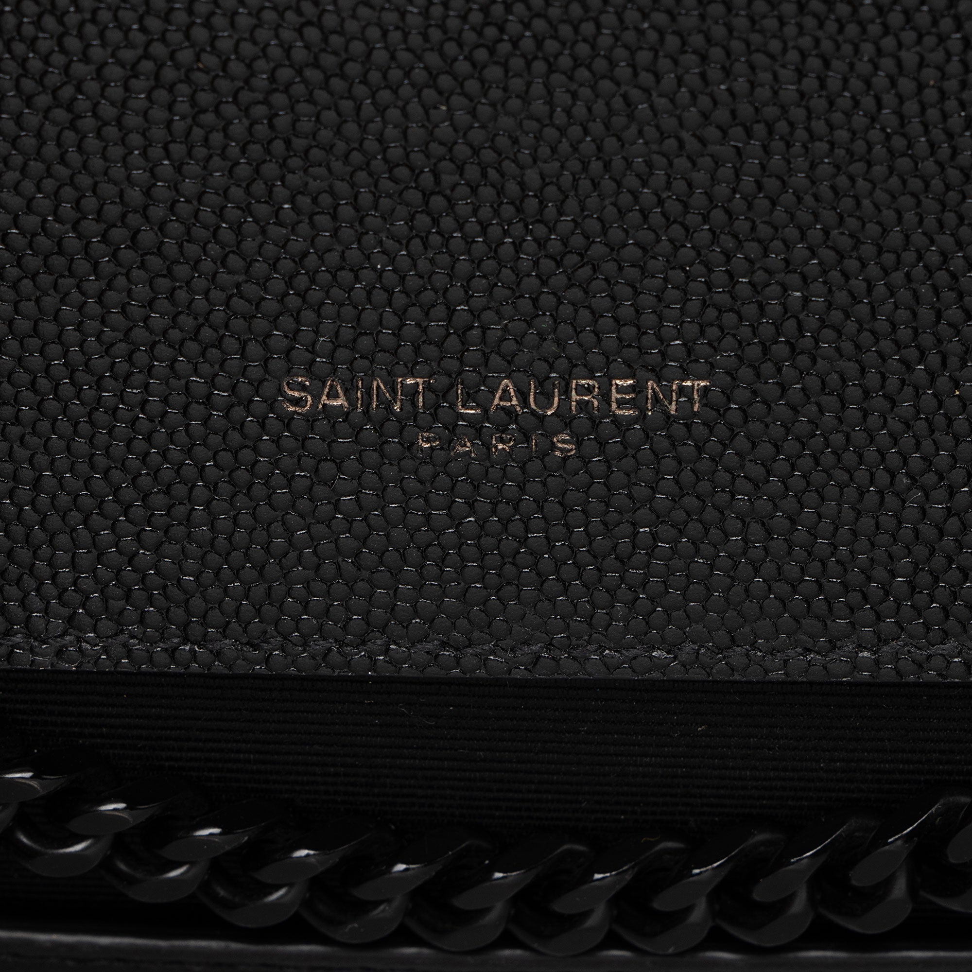 Saint Laurent Mixed Matelasse Grain de Poudre Monogram Small Shoulder Bag