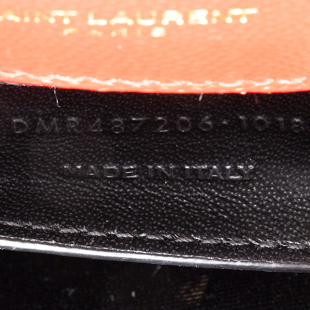 Saint Laurent Mixed Matelasse Leather Monogram Medium Shoulder Bag (SHF-19283)