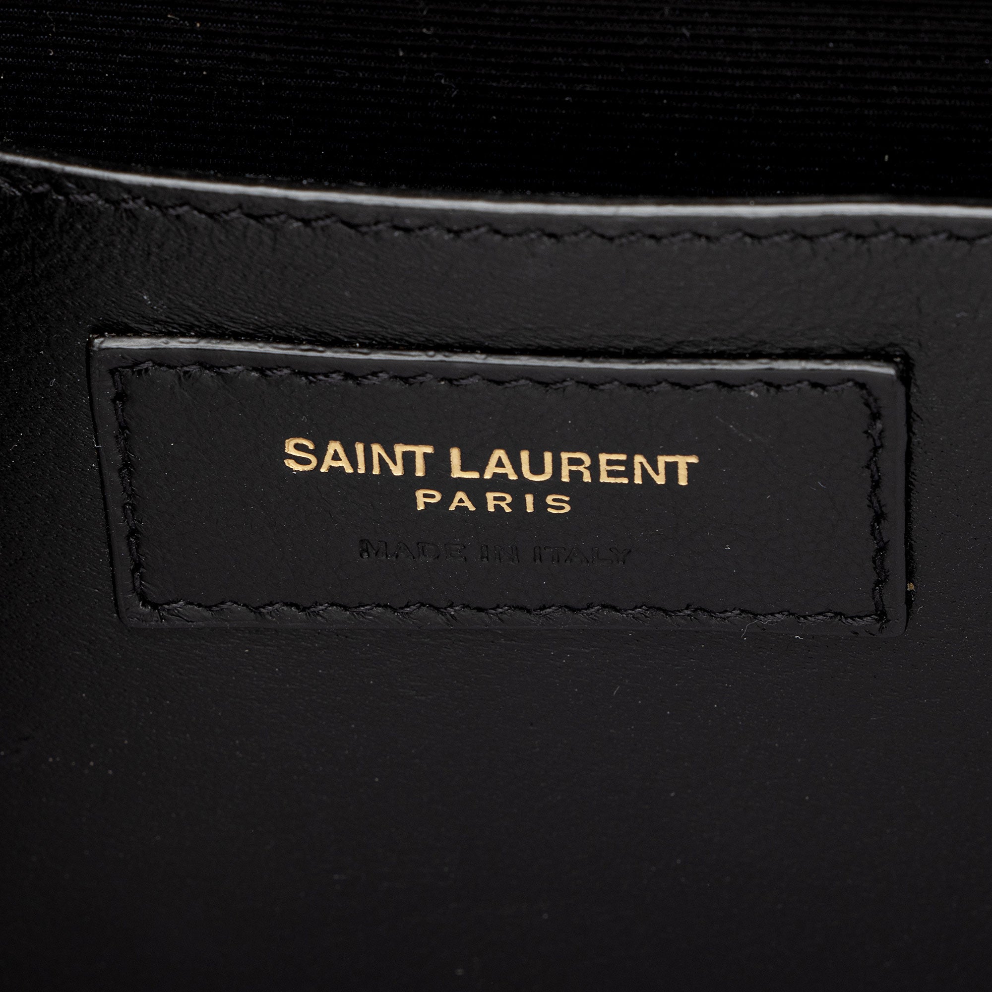 Saint Laurent Mixed Matelasse Suede Monogram Medium Shoulder Bag (SHF-cKetUS)
