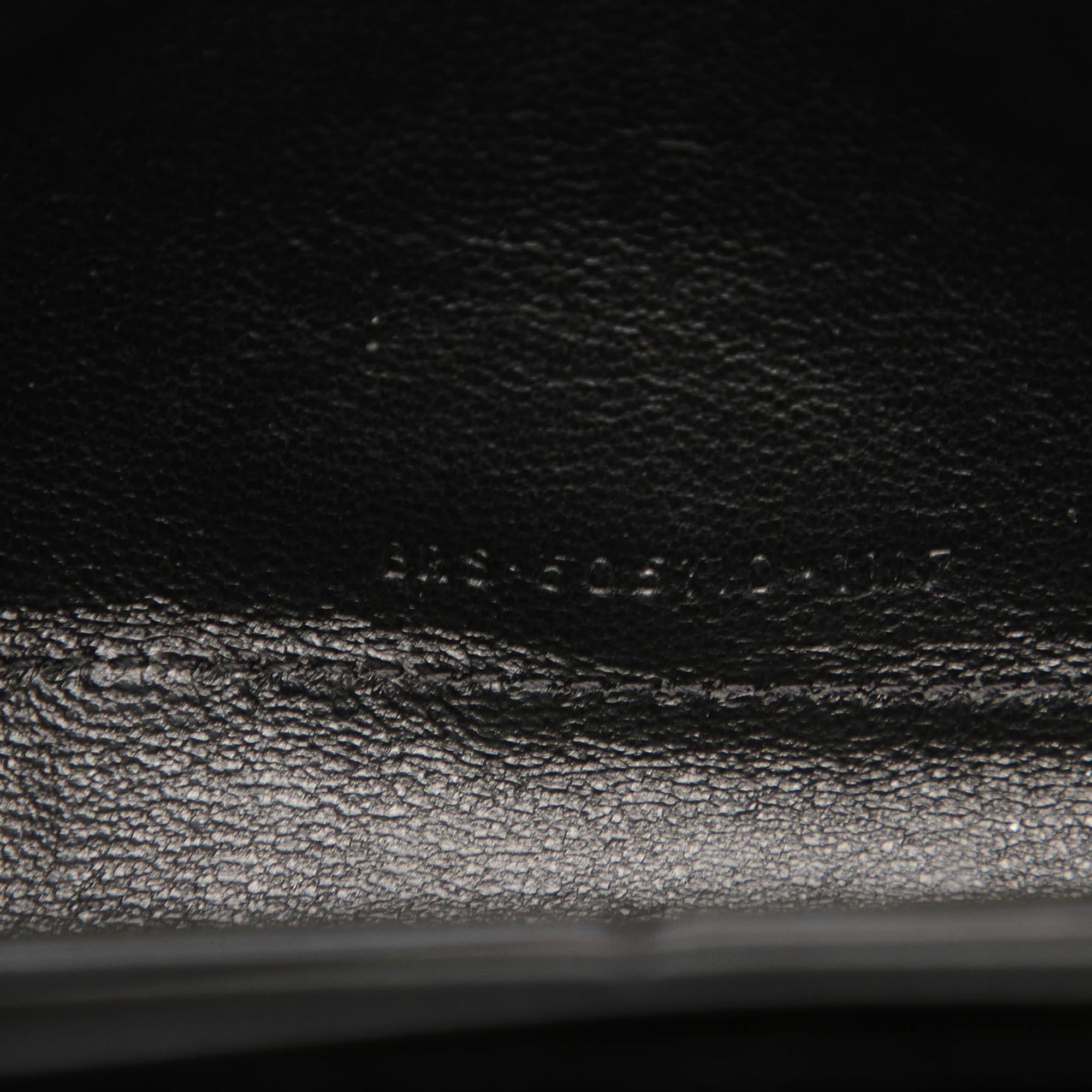 Saint Laurent Monogram Sequined Wallet on Chain (SHG-24959)