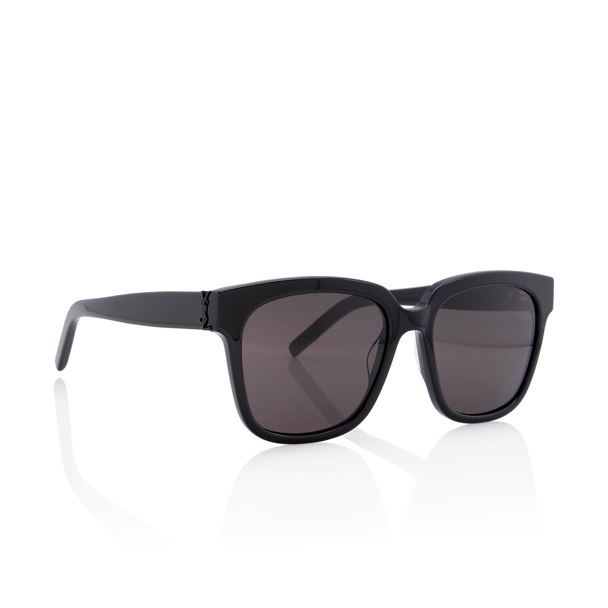 Saint Laurent Monogram Square Sunglasses (SHF-cREE6R)