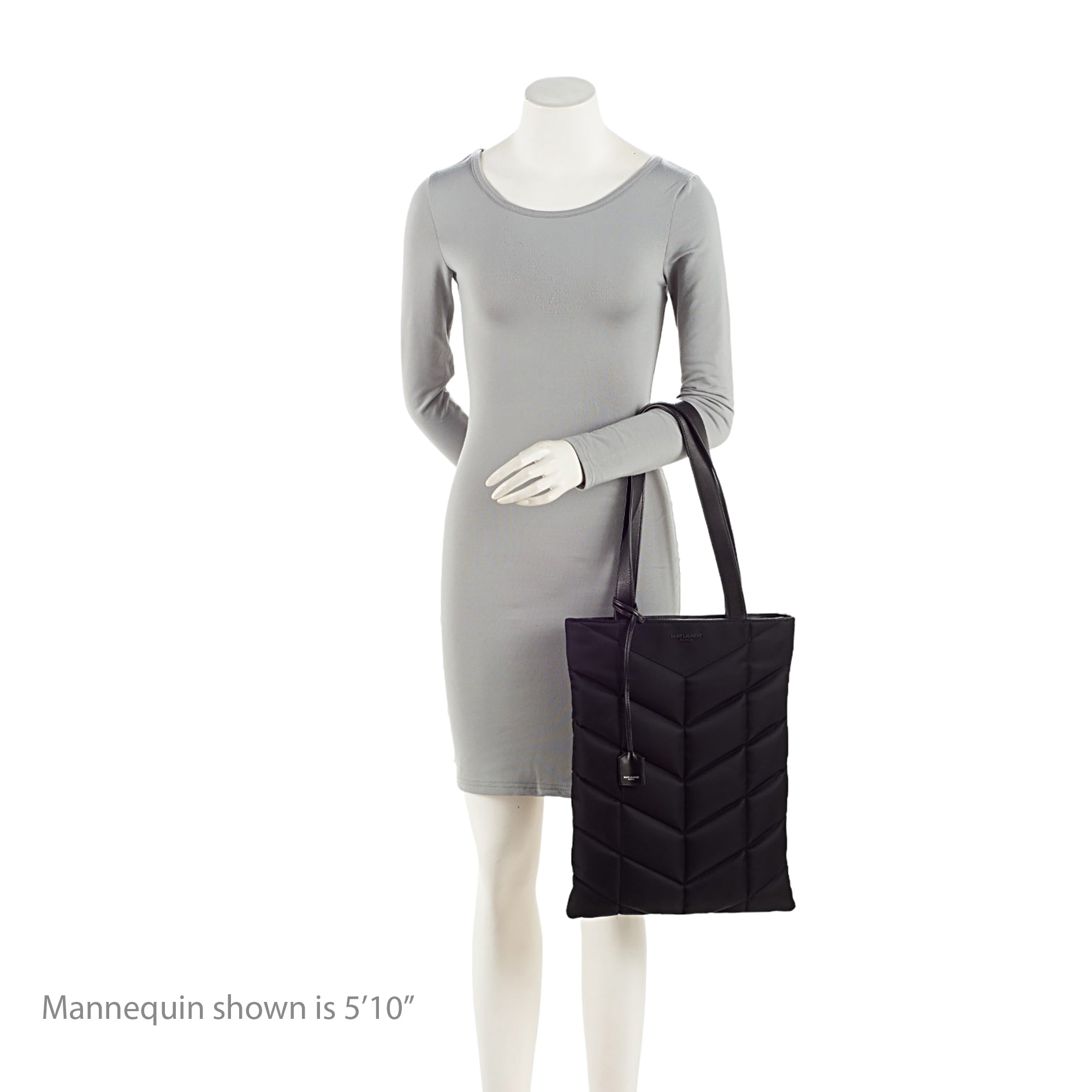 Saint Laurent Nylon Puffer Tall Tote (SHF-mFhaFp)