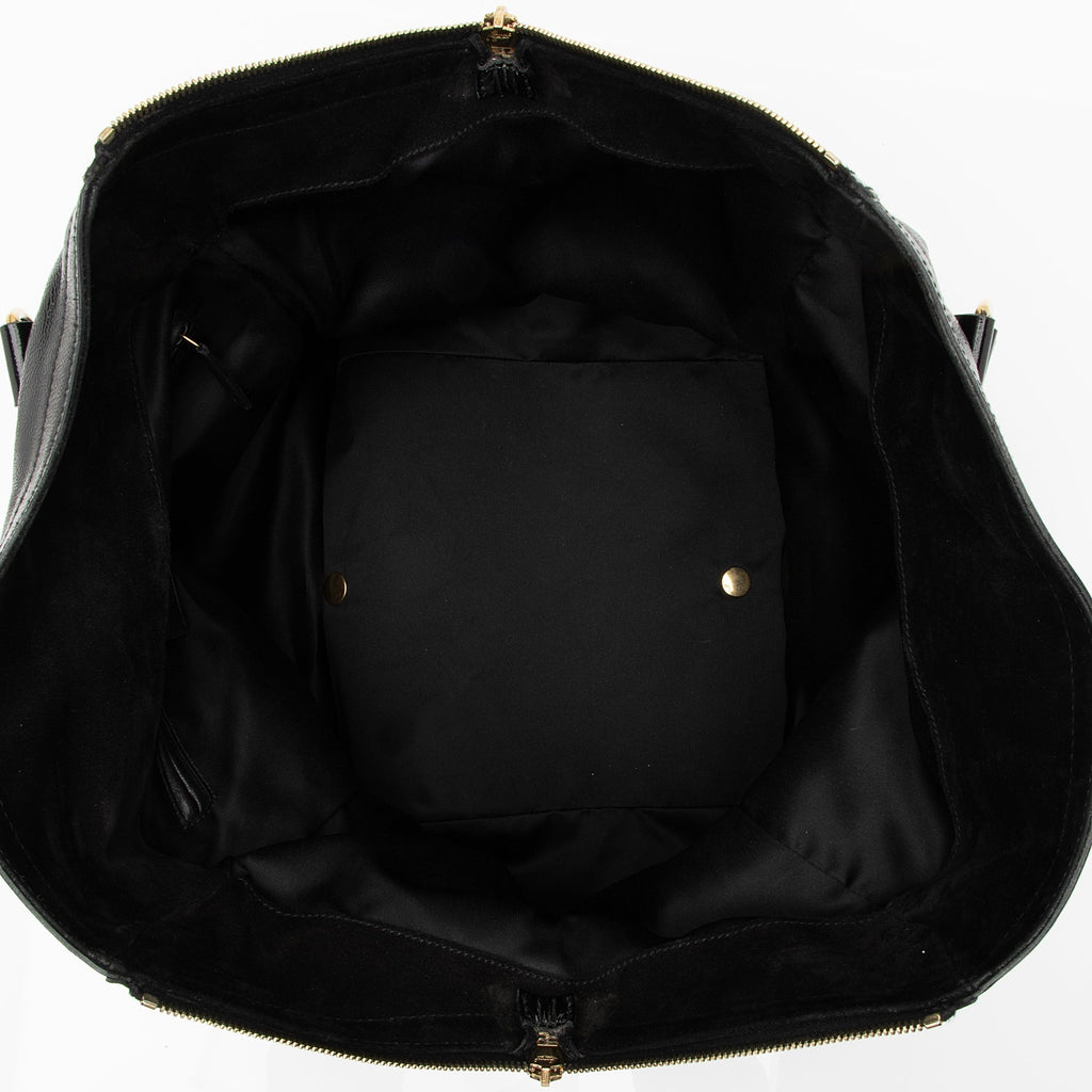 Saint Laurent 1:1 Rep Leather Downtown Large Tote (SHF-23143)