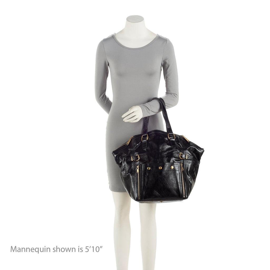 Saint Laurent 1:1 Rep Leather Downtown Large Tote (SHF-23143)