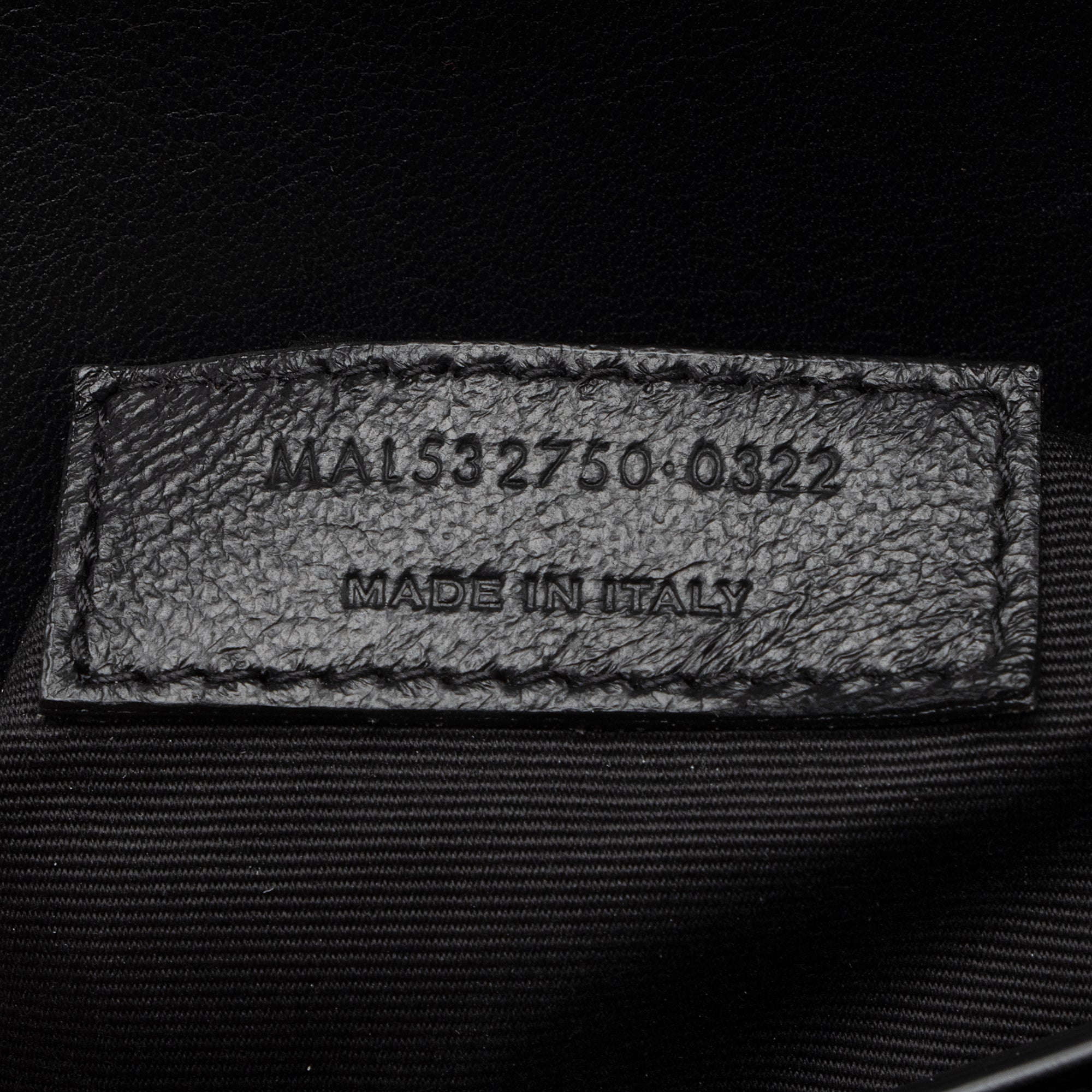 Saint Laurent Patent Leather Monogram Cassandra Medium Chain Bag (SHF-23413)