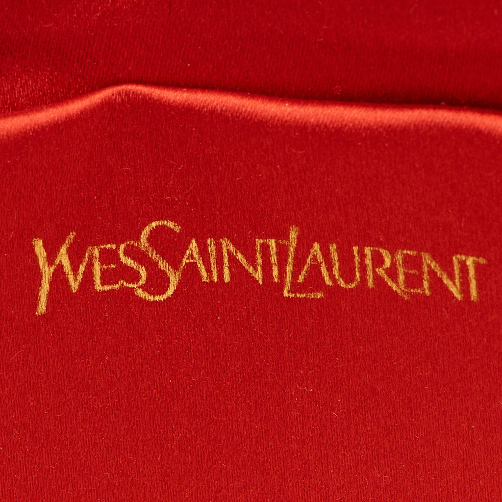Saint Laurent Patent Leather Monogram Kate Clutch