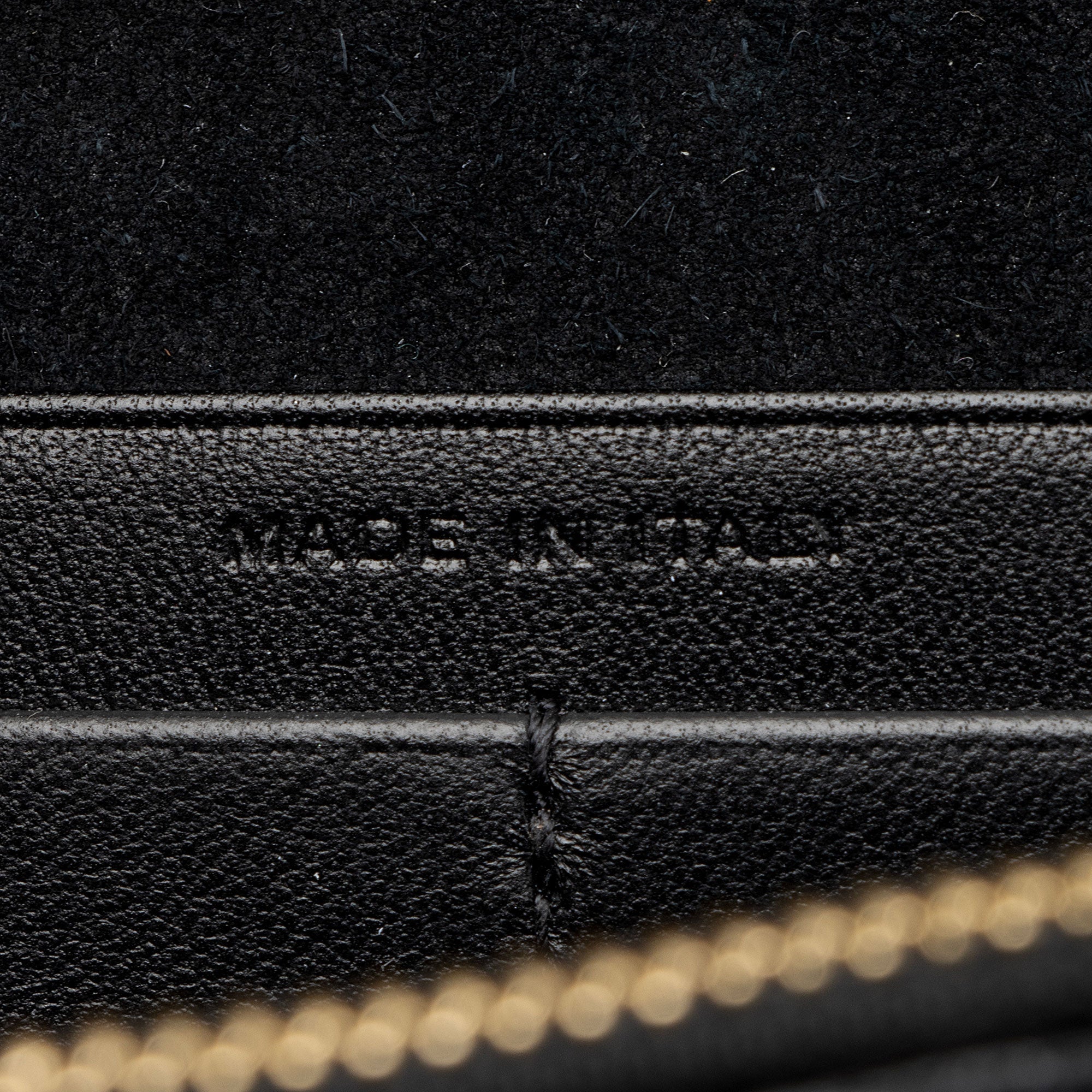 Saint Laurent Patent Leather Monogram Kate Wallet on Chain (SHF-T42QXZ)