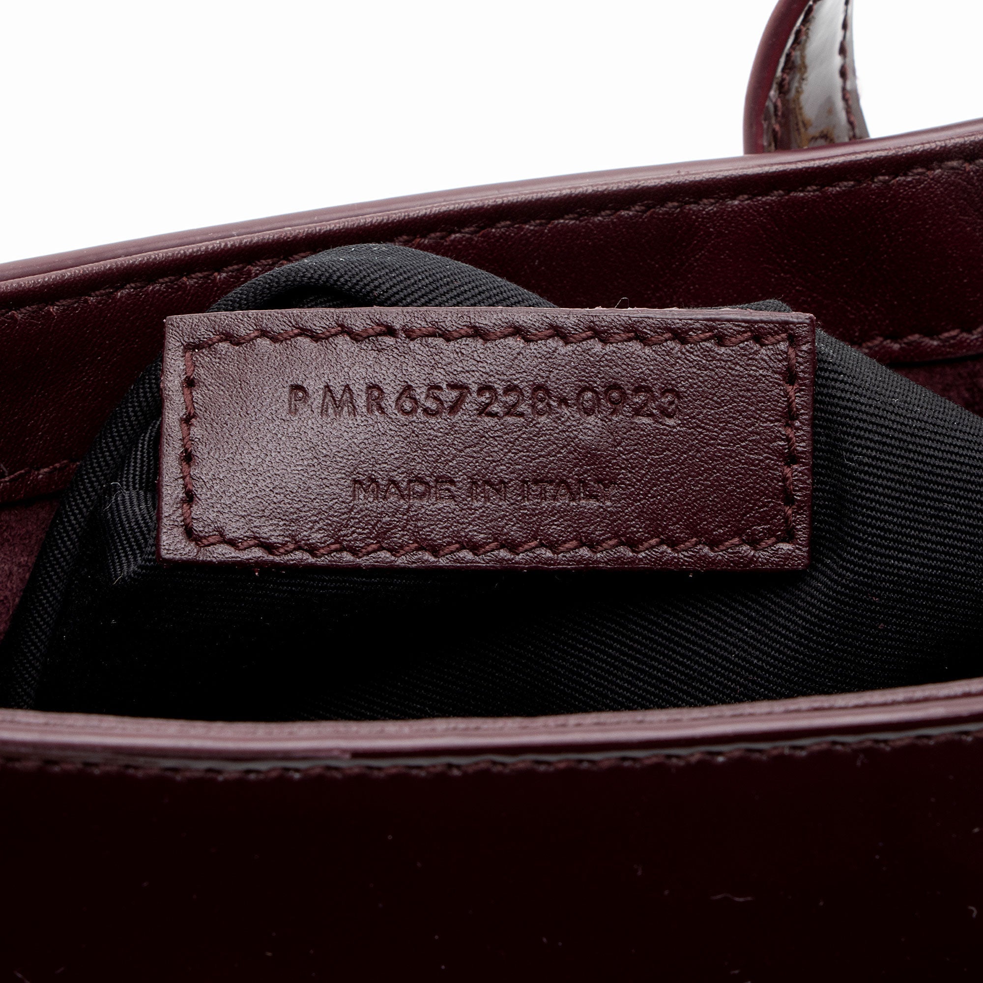 Saint Laurent Patent Leather Monogram Le 5 A 7 Hobo