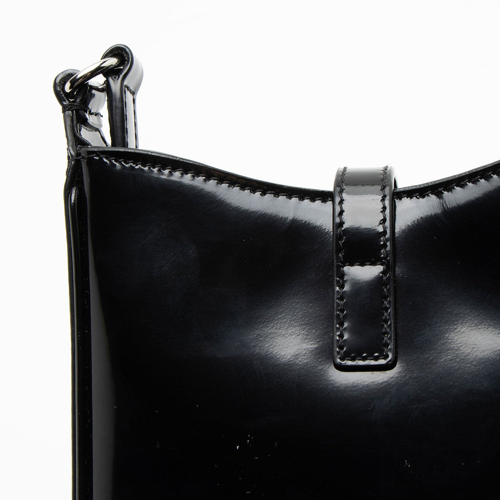 Saint Laurent Patent Leather Monogram Le 5 A 7 Vertical Mini Crossbodyy