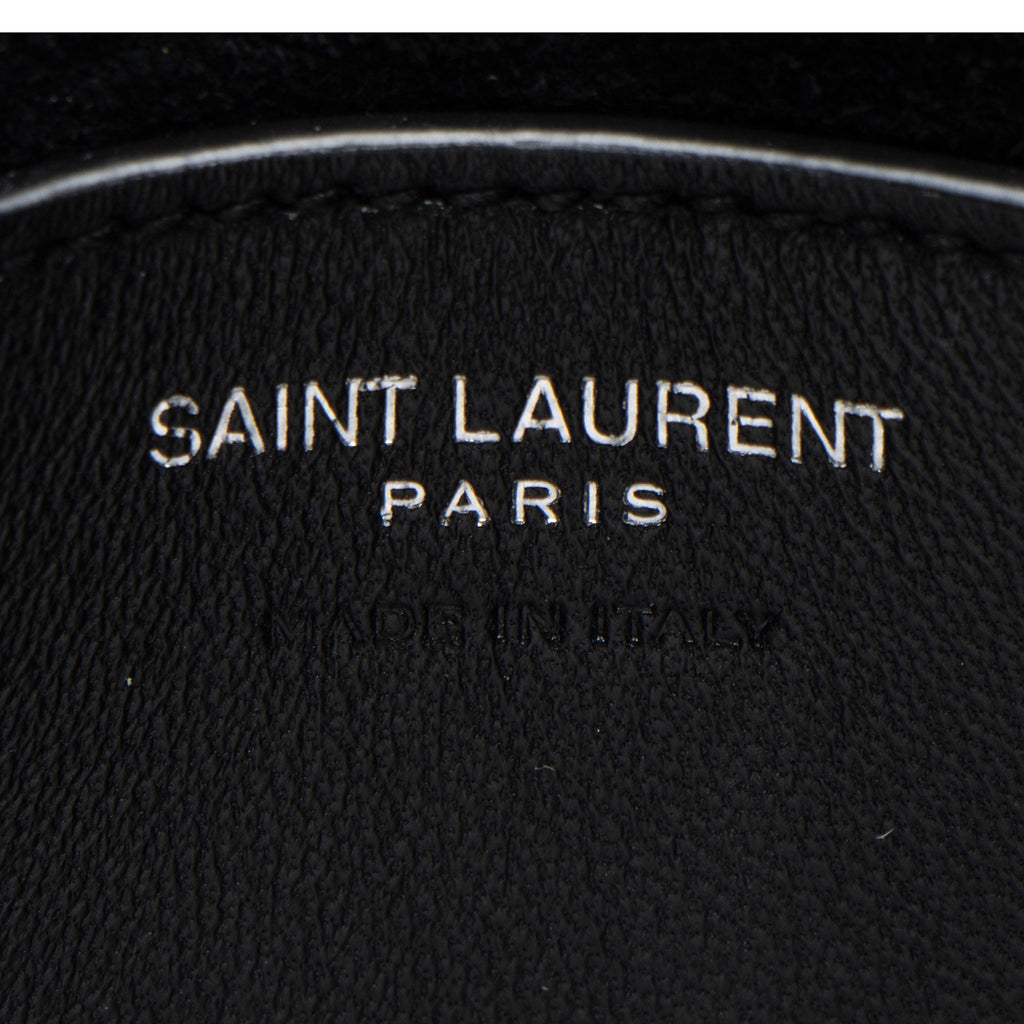 Saint Laurent Patent Leather Monogram Le 5 A 7 Vertical Mini Crossbodyy