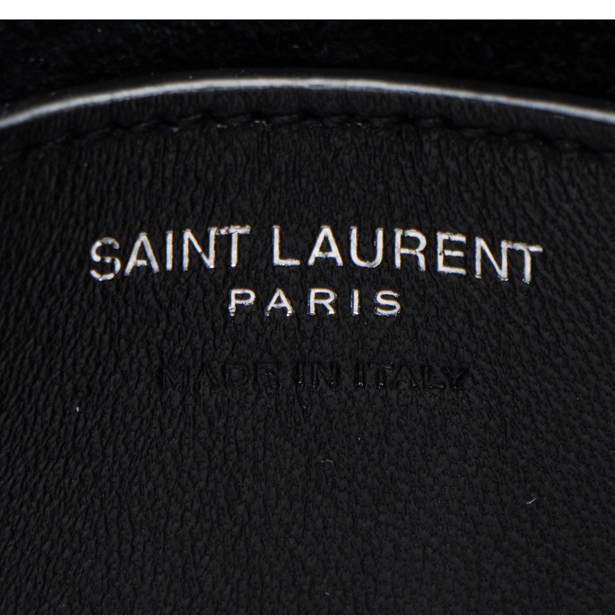 Saint Laurent Patent Leather Monogram Le 5 A 7 Vertical Mini Crossbodyy