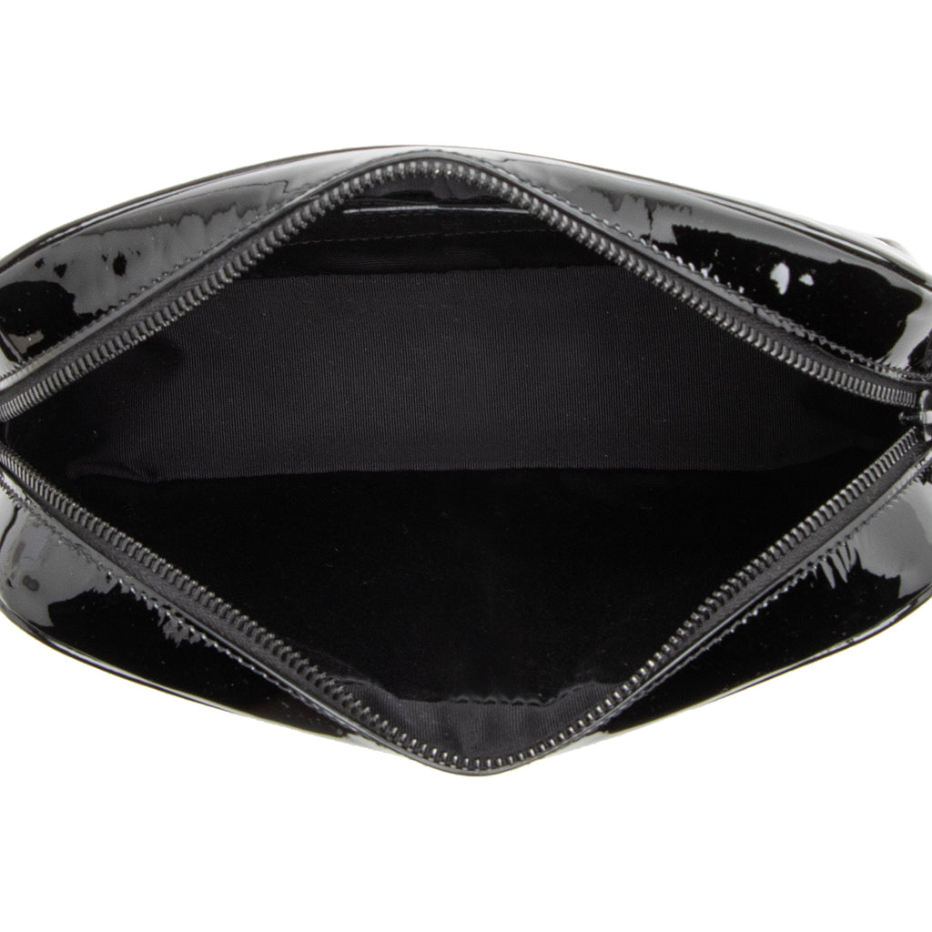 Saint Laurent Matelasse Patent Leather Monogram Lou Camera Bag (SHF-23056)