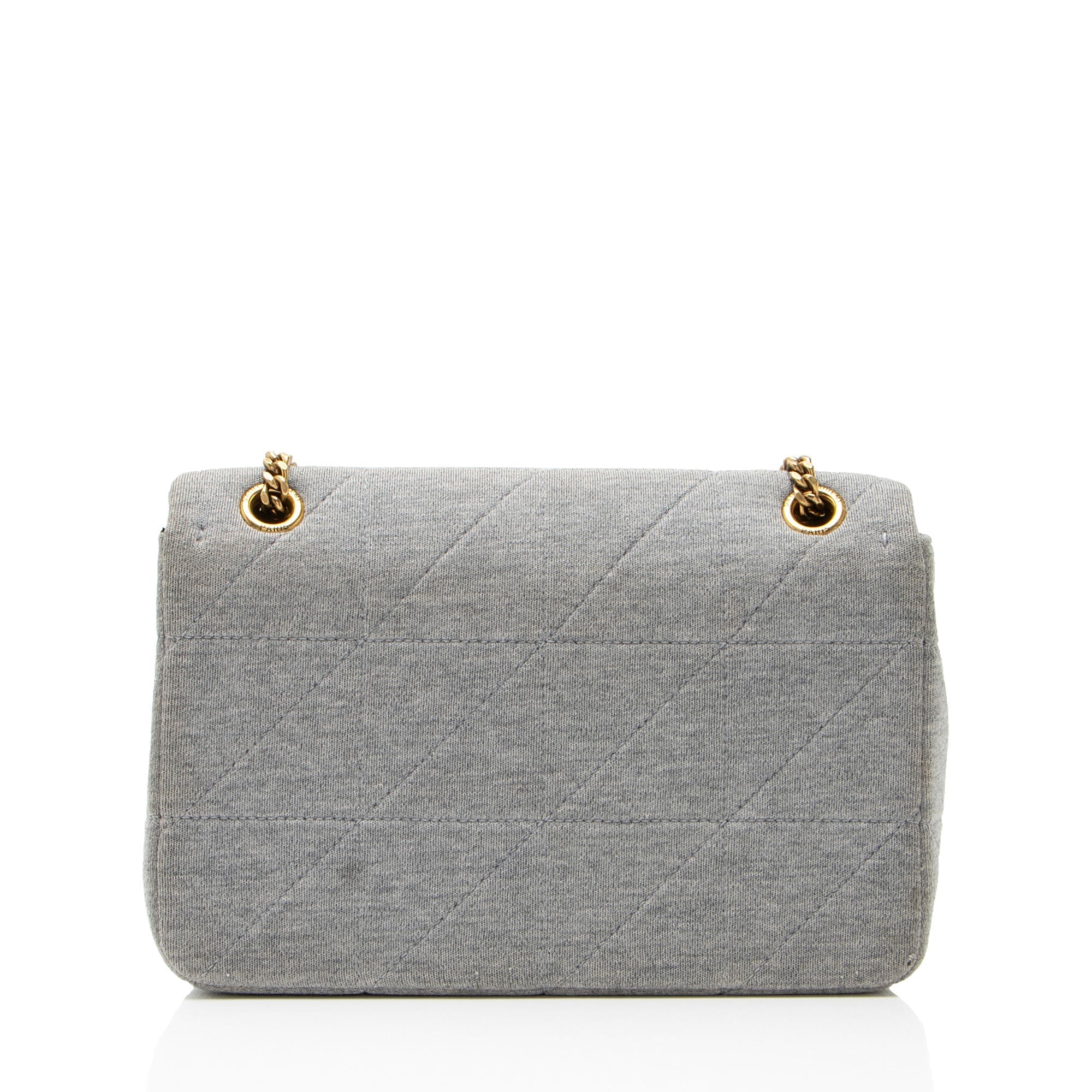 Saint Laurent Quilted Jersey Monogram Jamie Medium Shoulder Bag