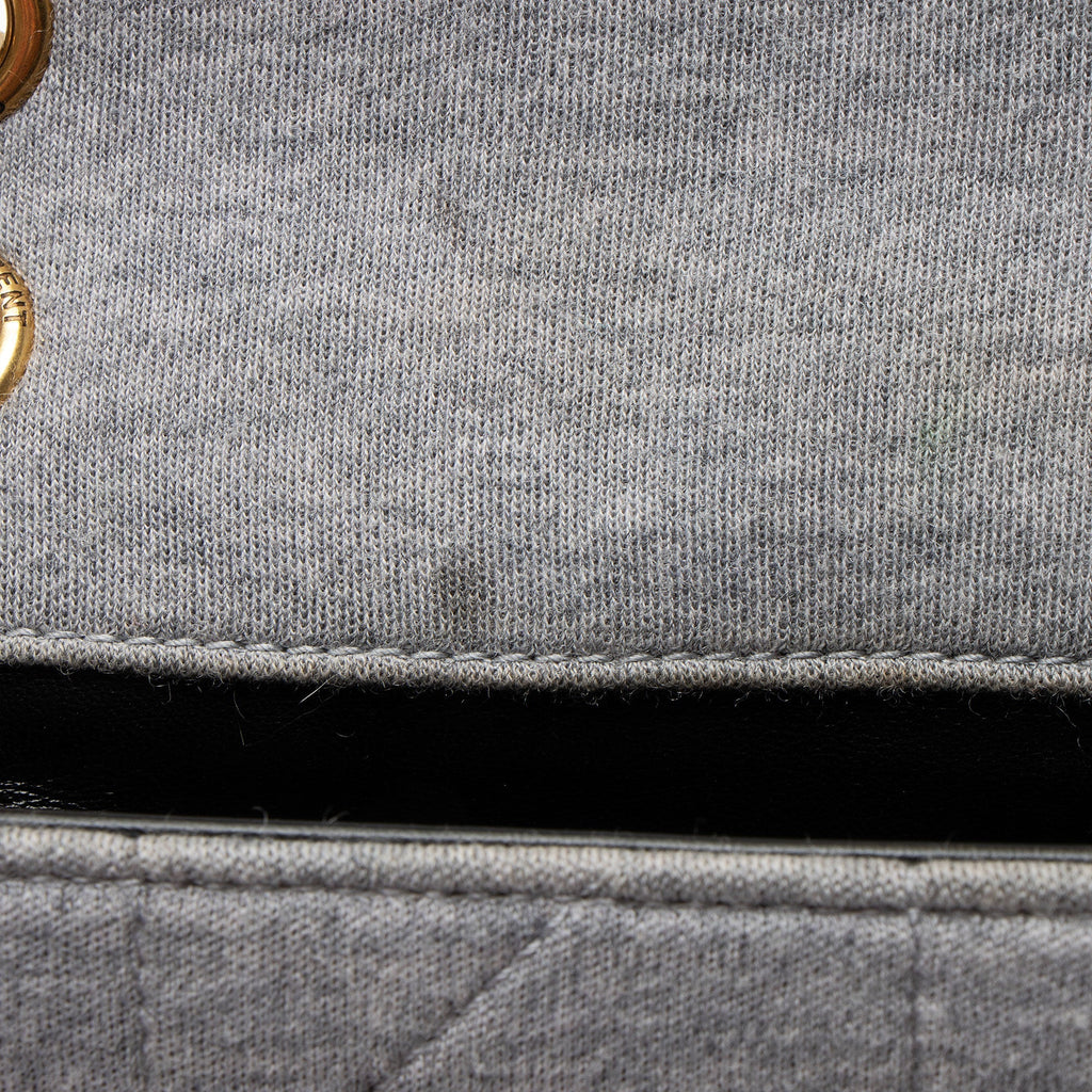 Saint Laurent Quilted Jersey Monogram Jamie Medium Shoulder Bag