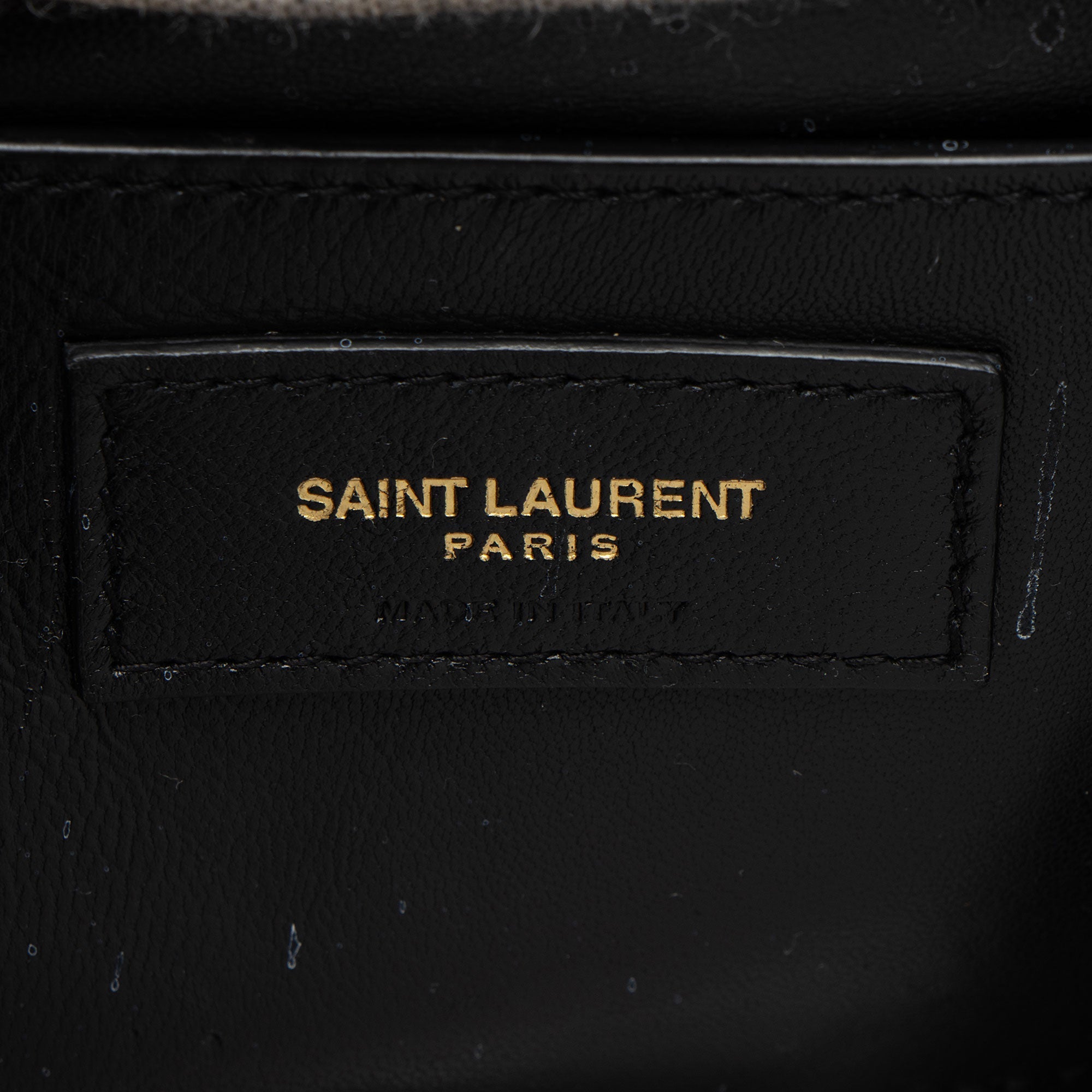Saint Laurent Quilted Jersey Monogram Jamie Medium Shoulder Bag