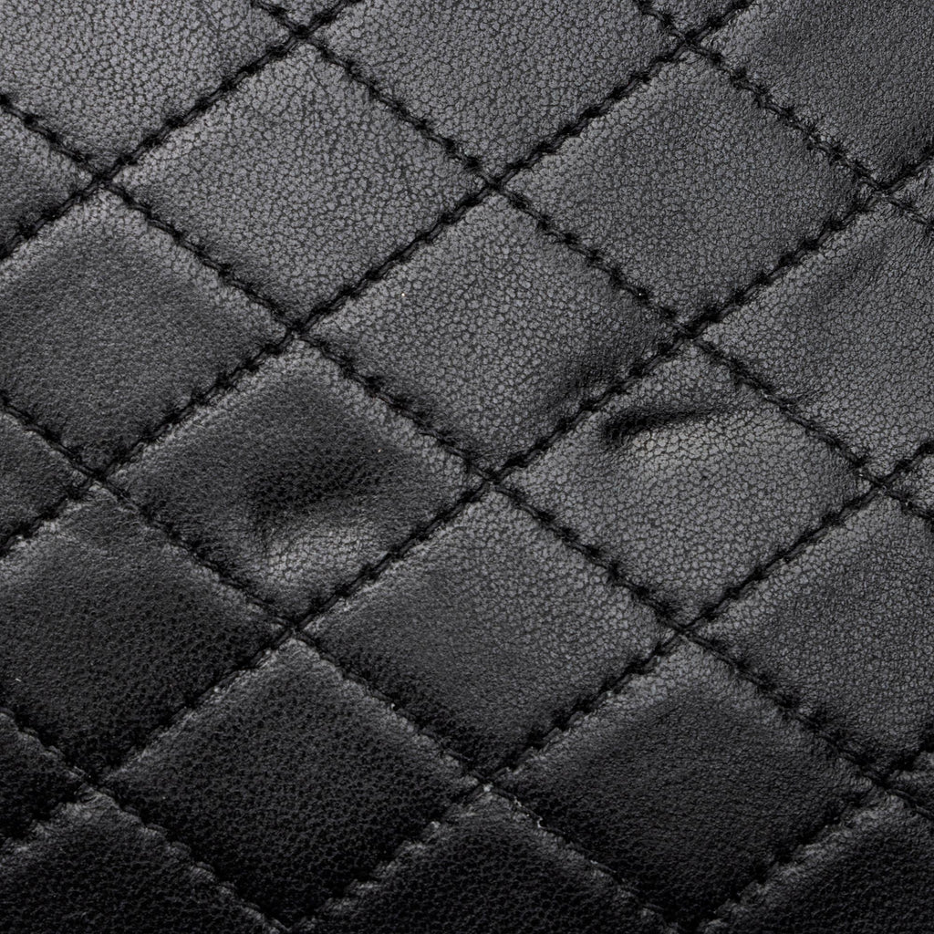 Saint Laurent Quilted Lambskin Monogram Gaby Shoulder Bag (SHF-23711)
