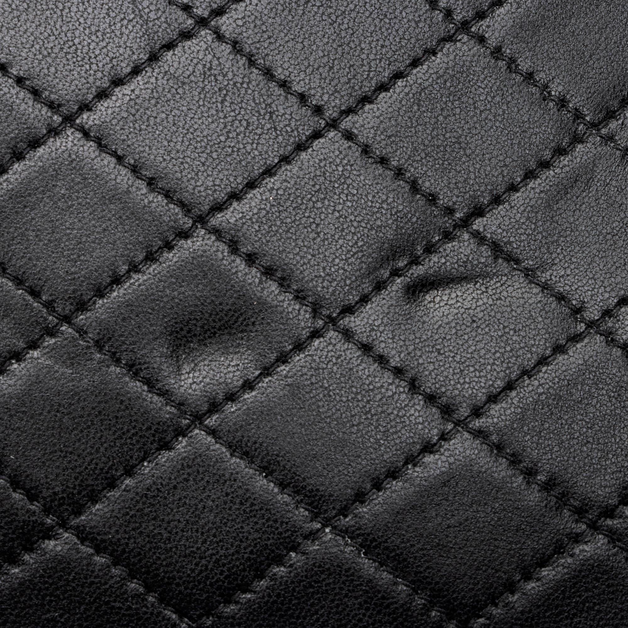 Saint Laurent Quilted Lambskin Monogram Gaby Shoulder Bag (SHF-23711)