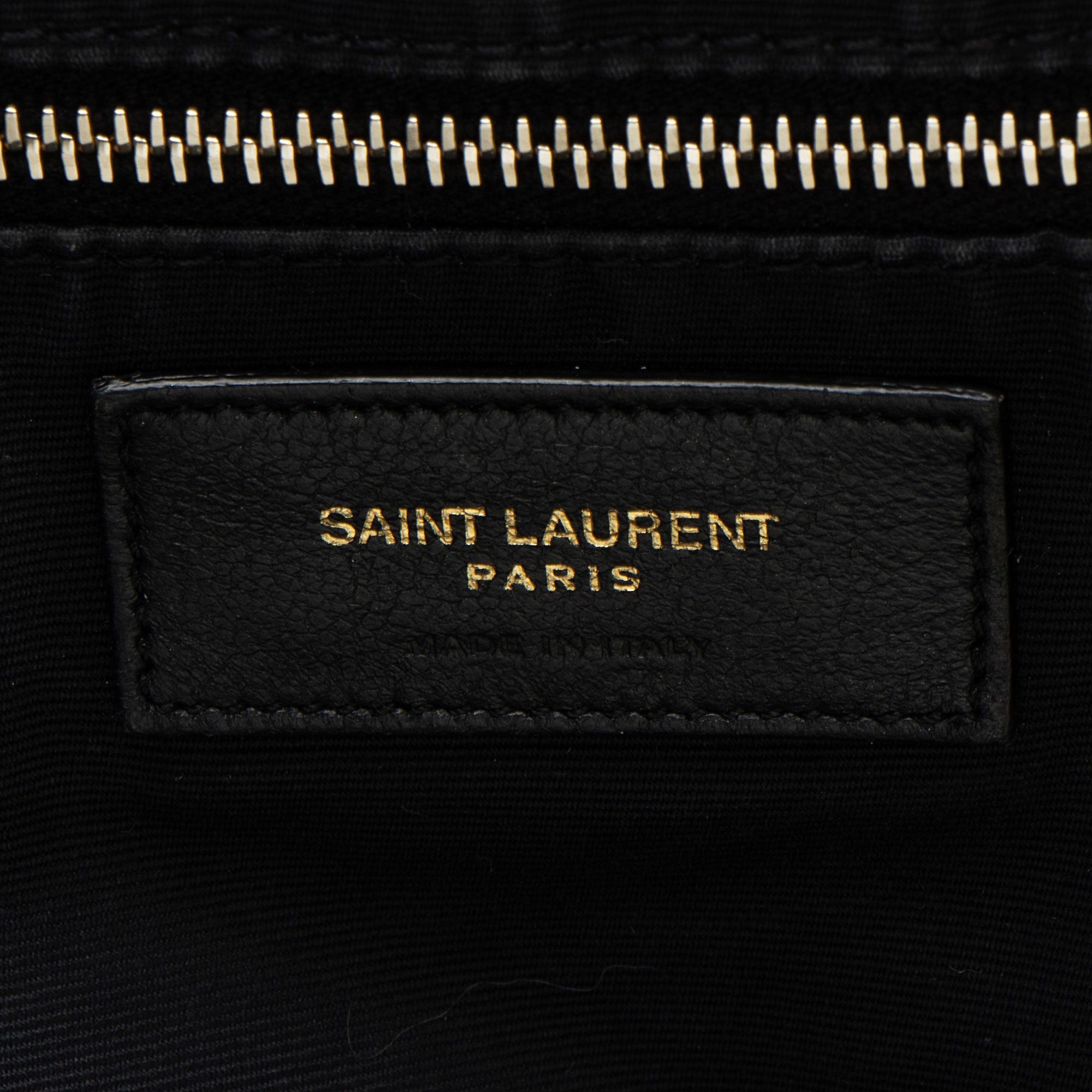 Saint Laurent Quilted Lambskin Monogram Icare Maxi Shopping Tote